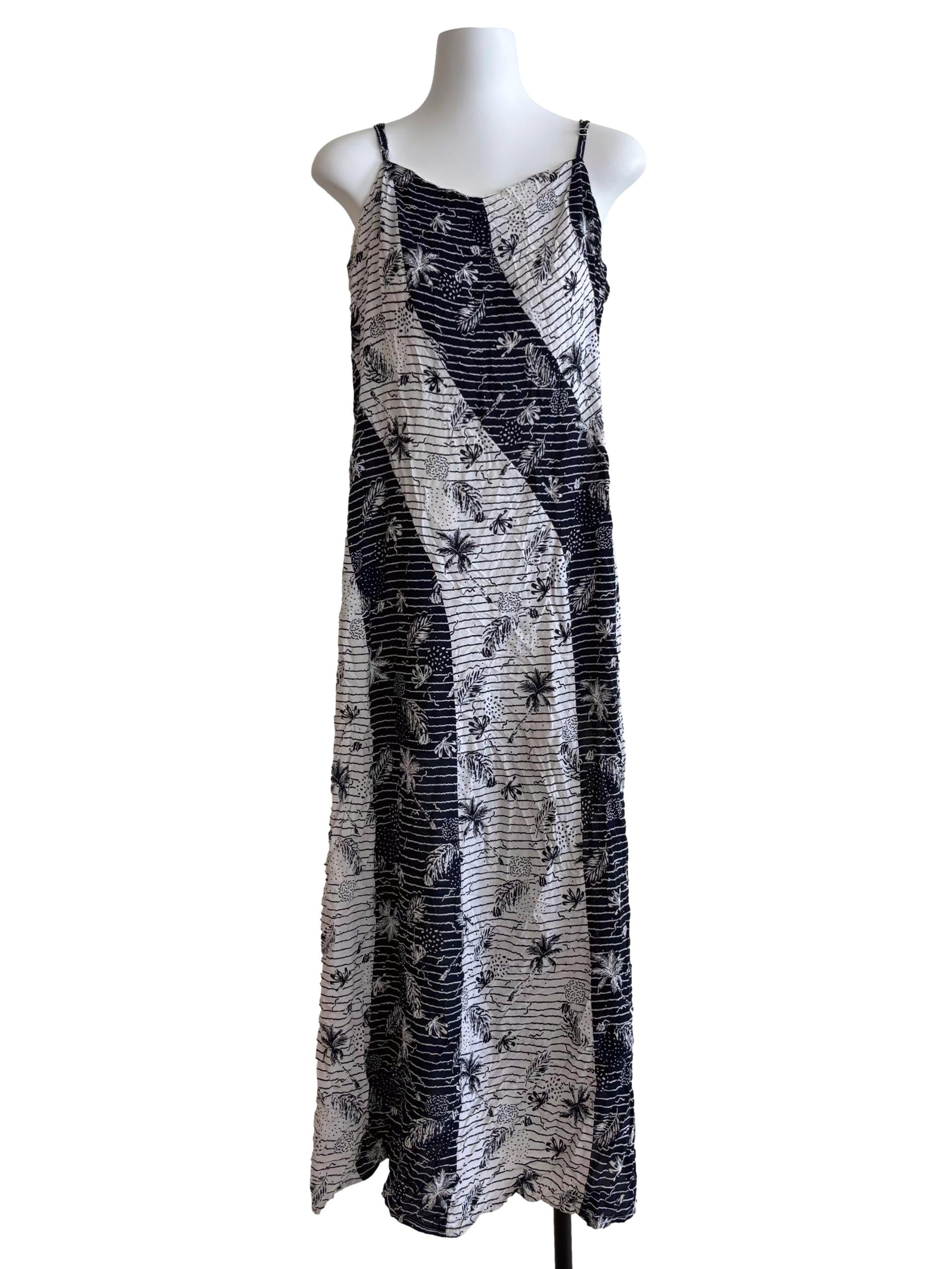 Snow White And Black Striped Shift Dress