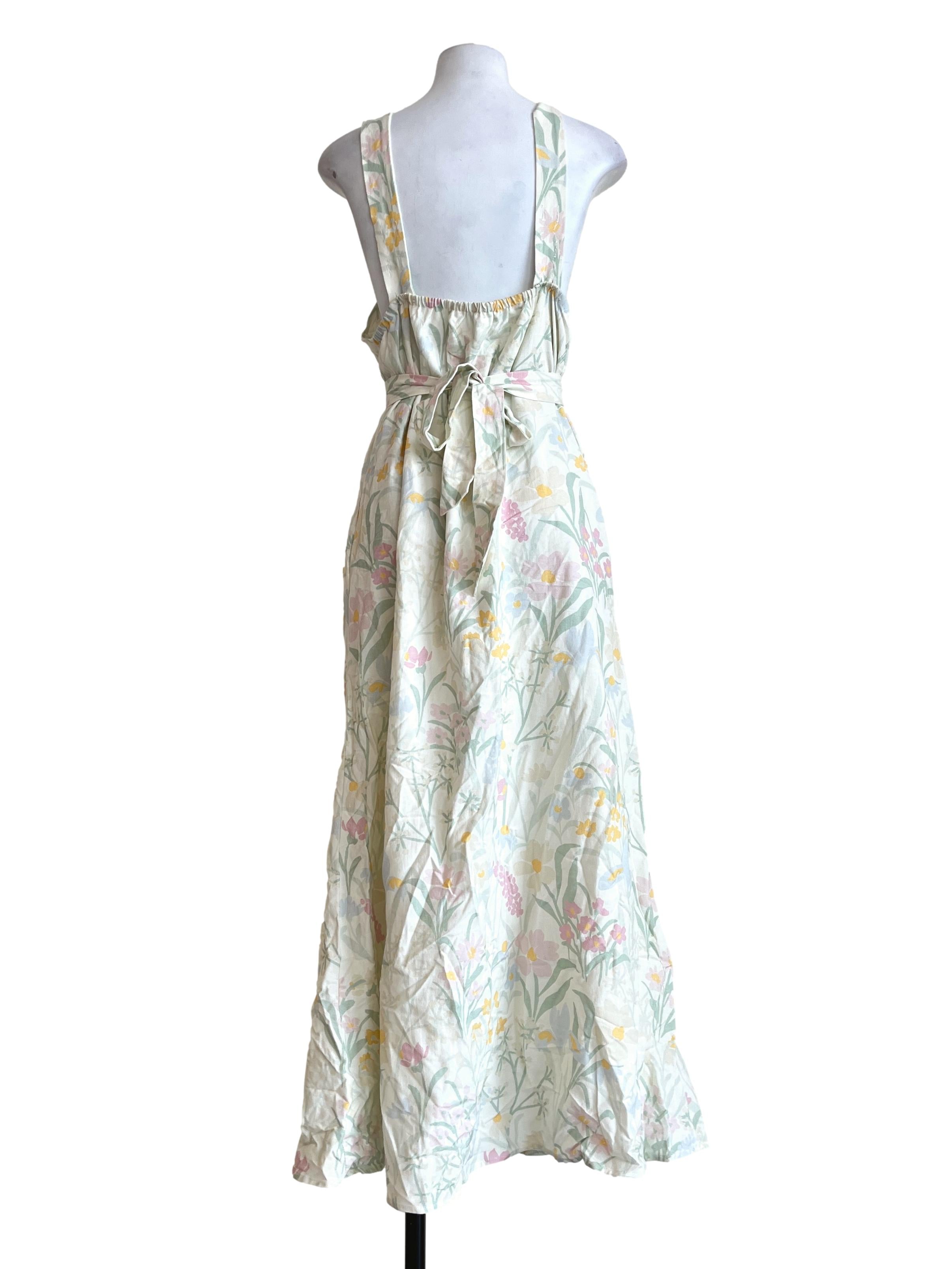 Cream White Cross Neck Maxi Dress TCL