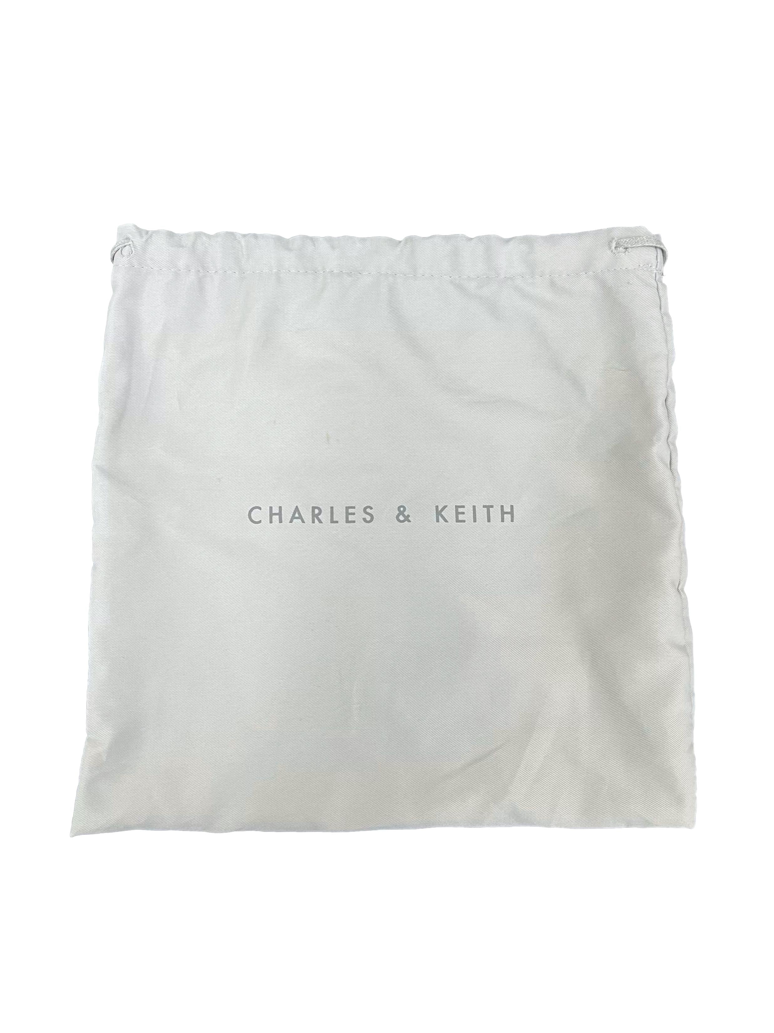 Cream Alva Quilted Chain-Handle Bag