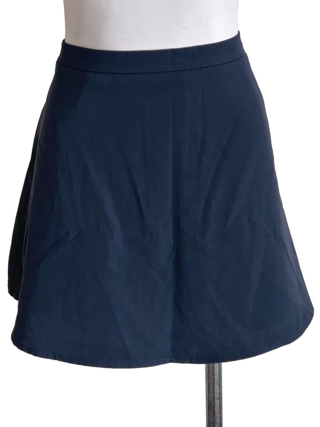 Slate Grey A-Line Skorts