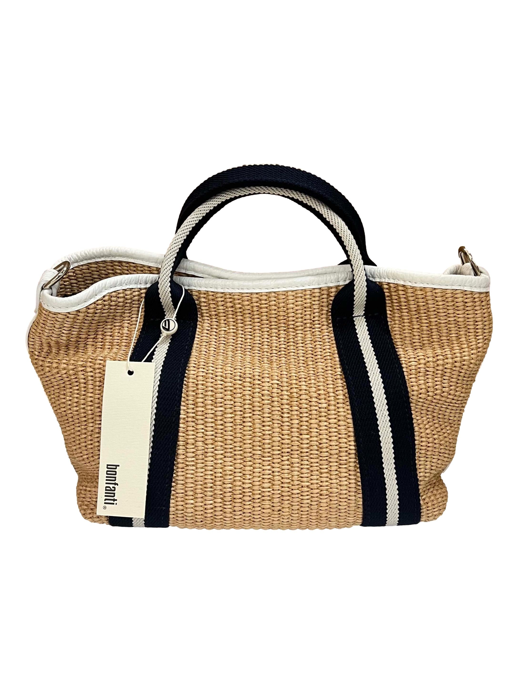 Brown Jute Bonfanti Handbag CSN