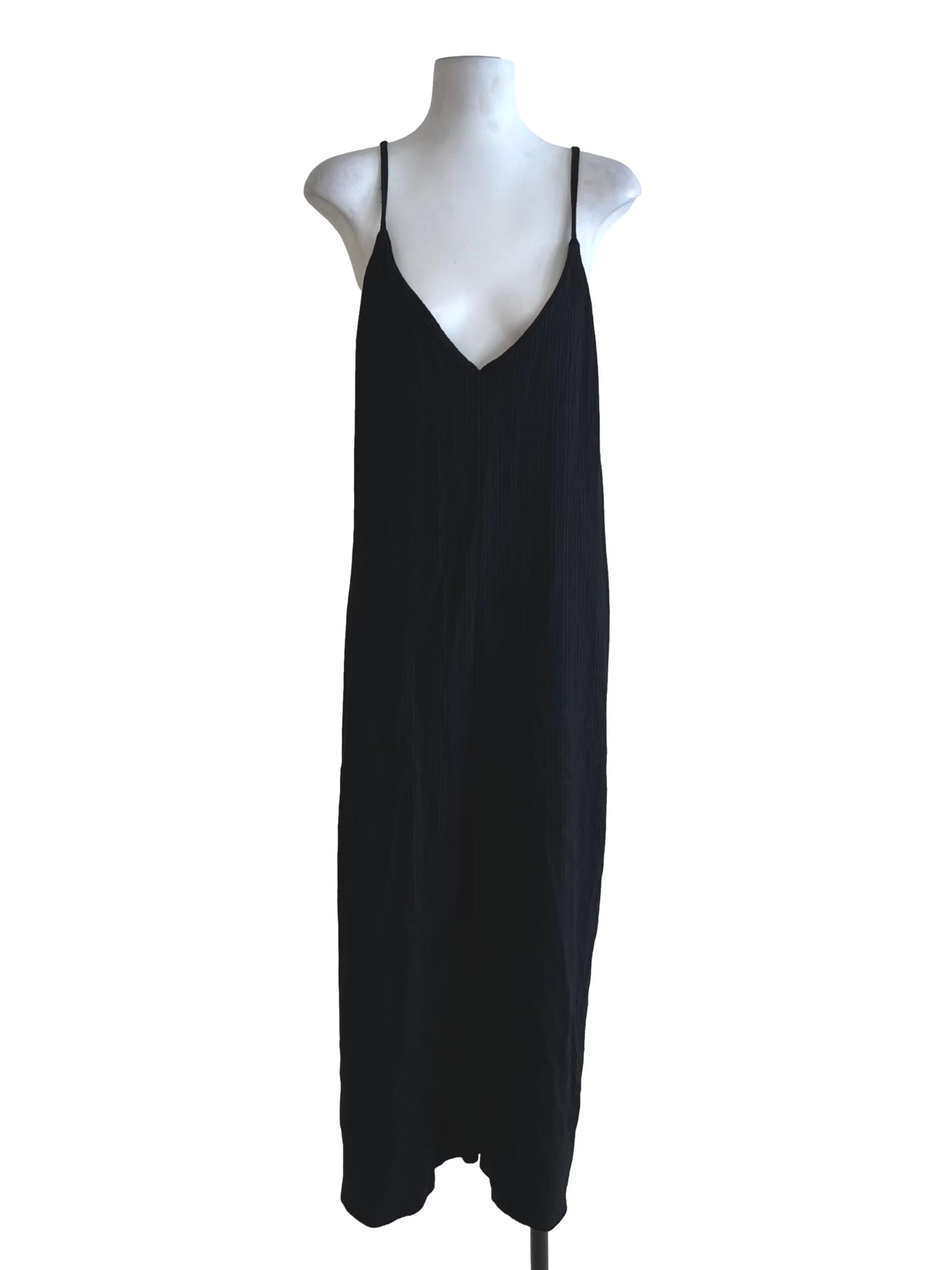 Black Spaghetti Strap Jumpsuit