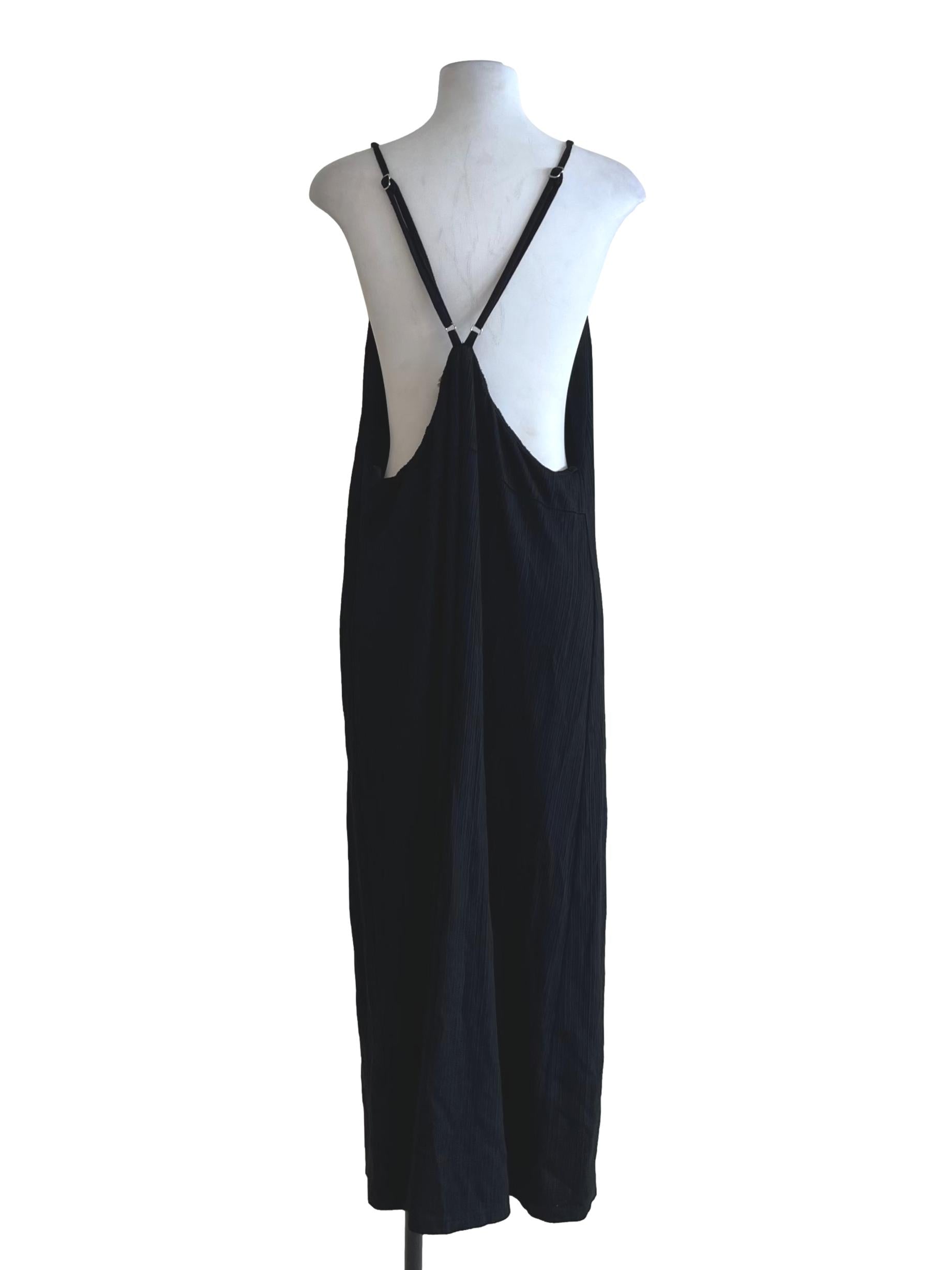 Black Spaghetti Strap Jumpsuit