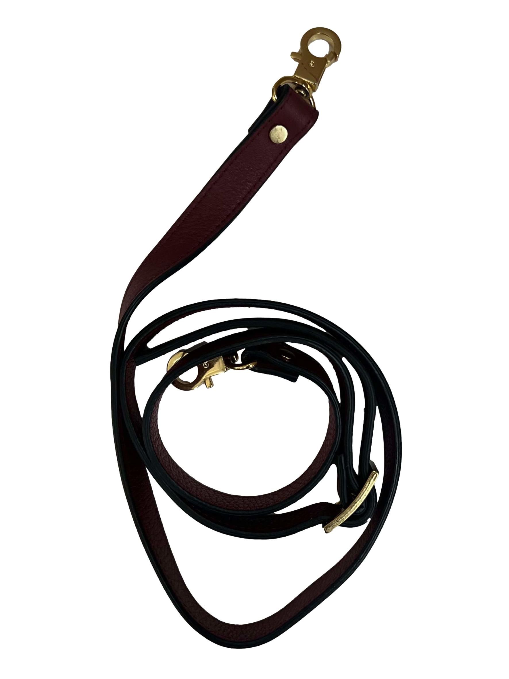 Maroon Leather Oad Handbag CSN