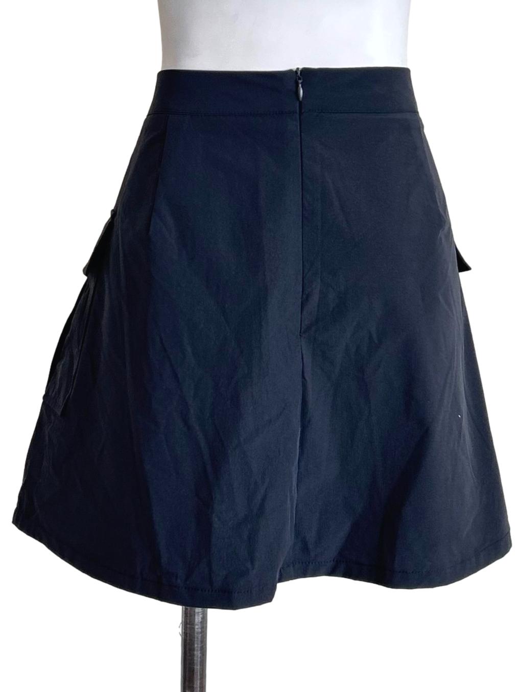 Aegean Blue Cargo Mini Skirt