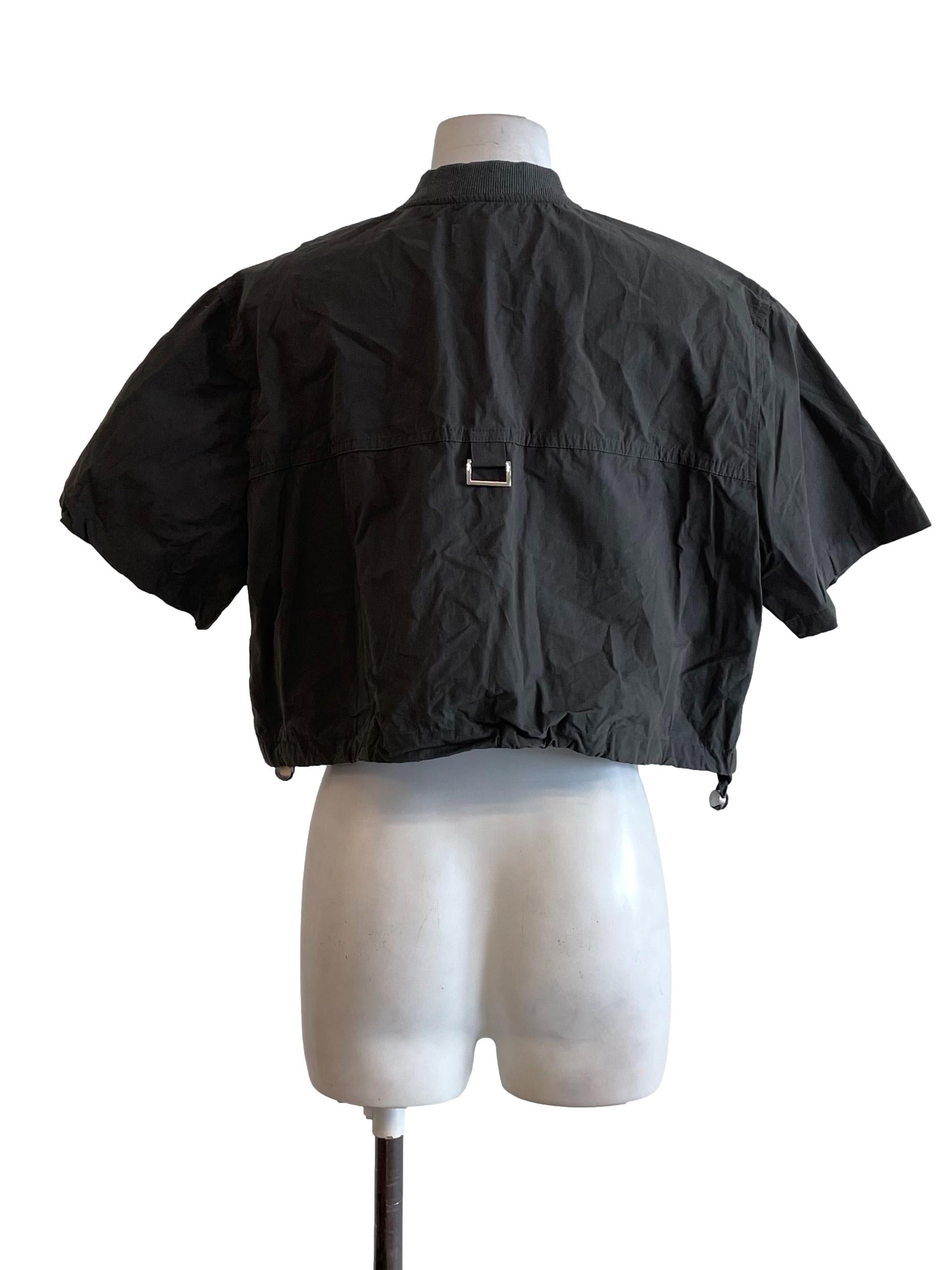 Dark Sage Bust Pocket Top