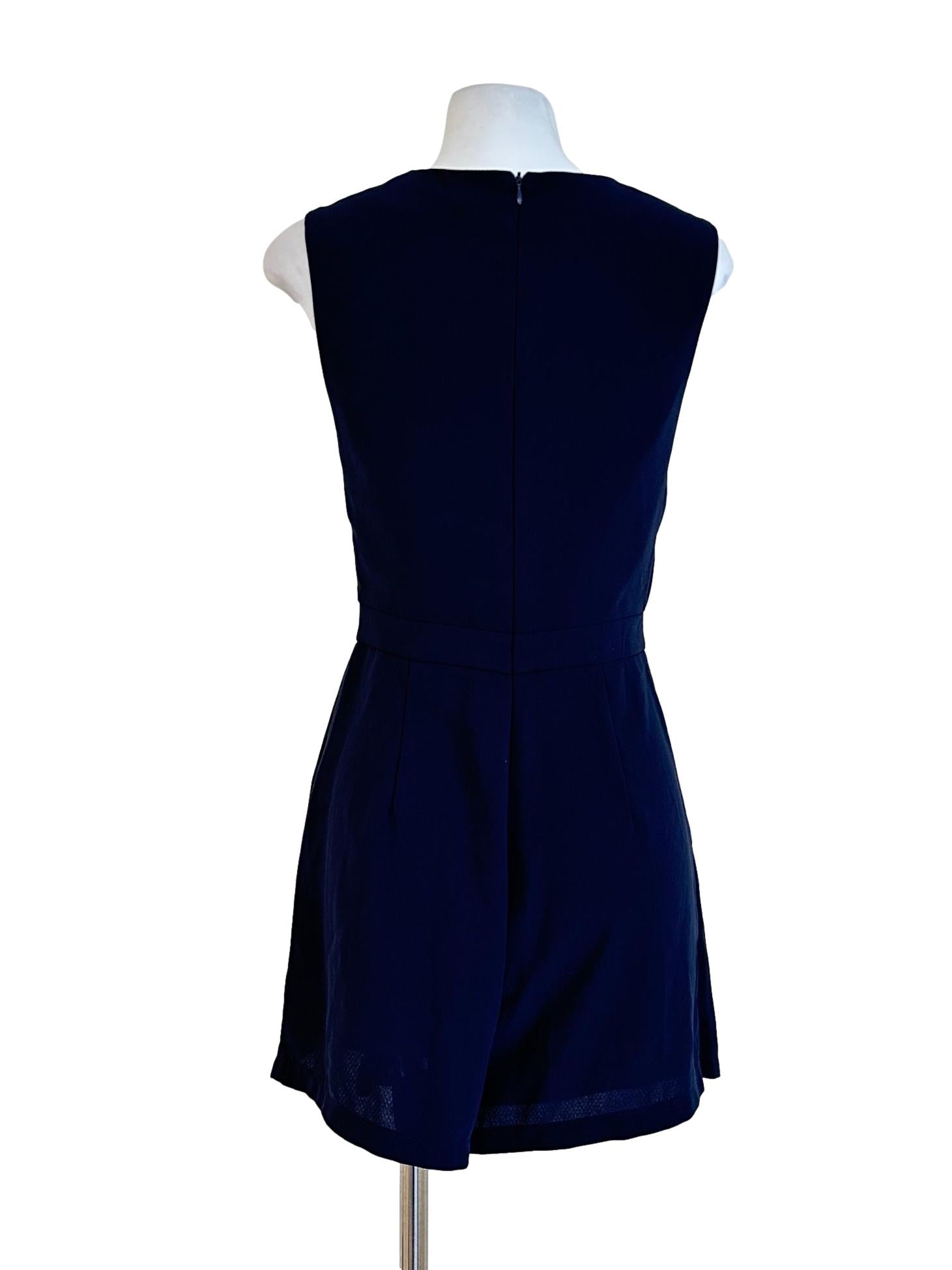 Navy Blue Plain Rompers