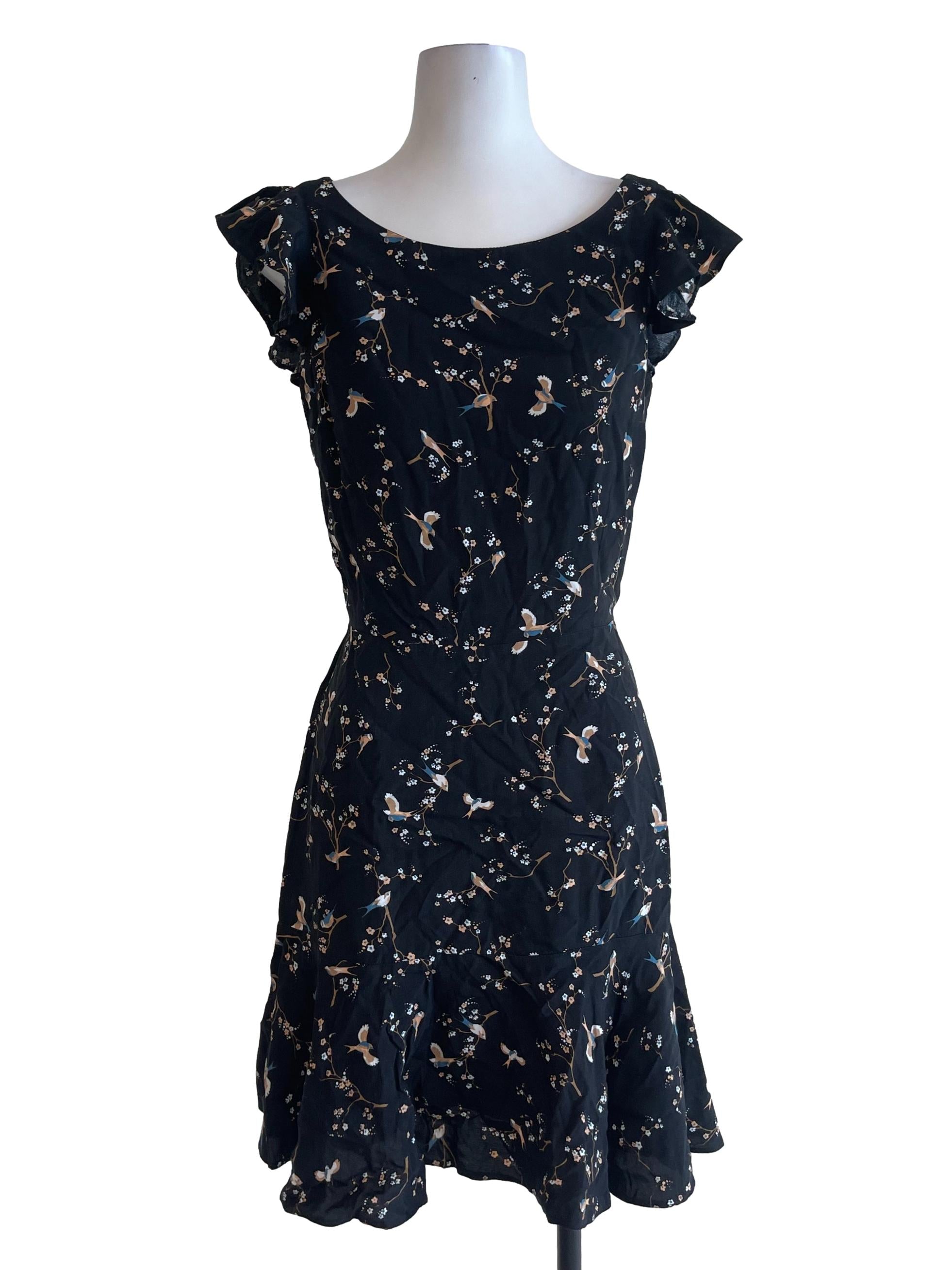 Black Floral Dress