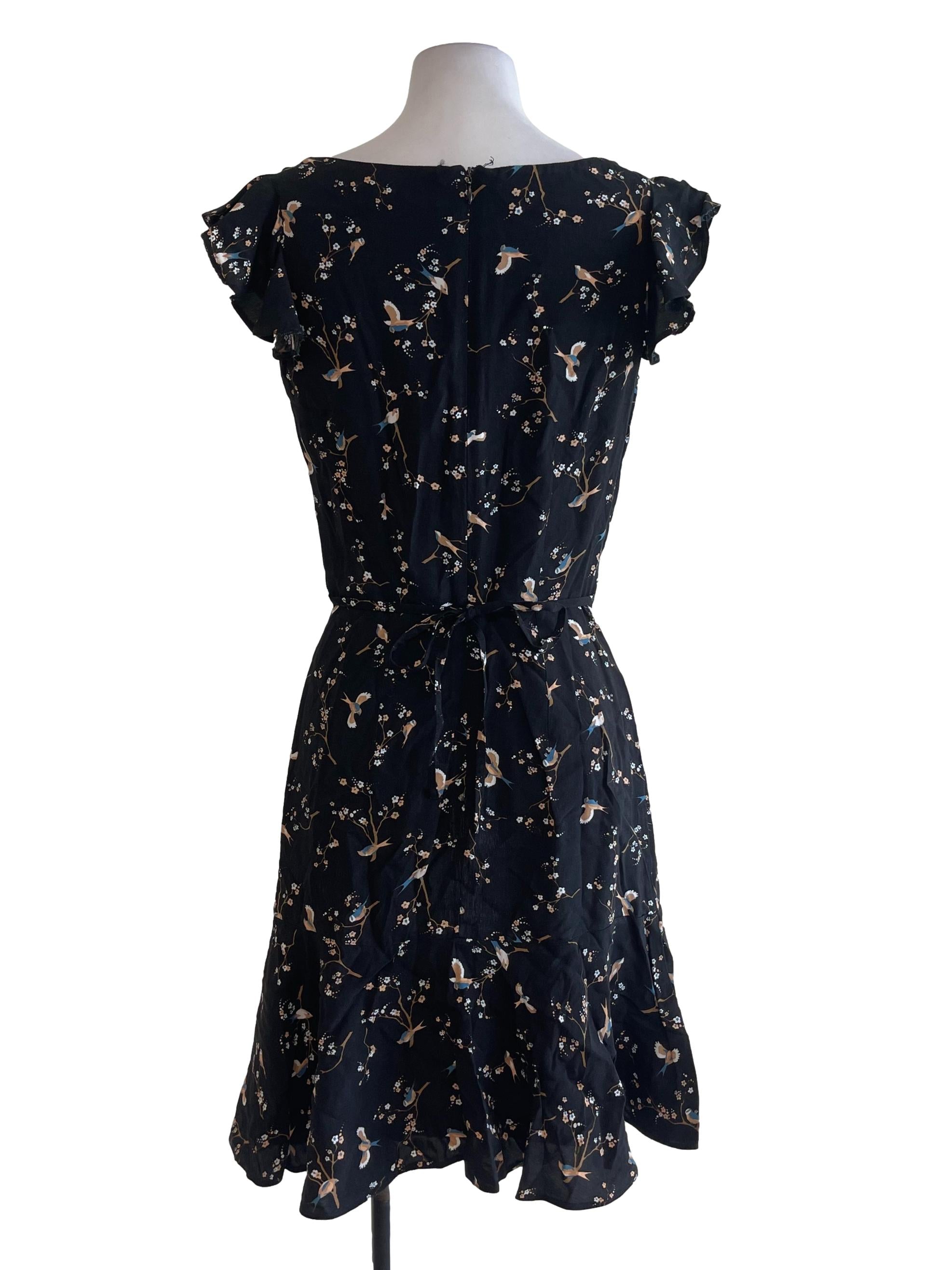 Black Floral Dress