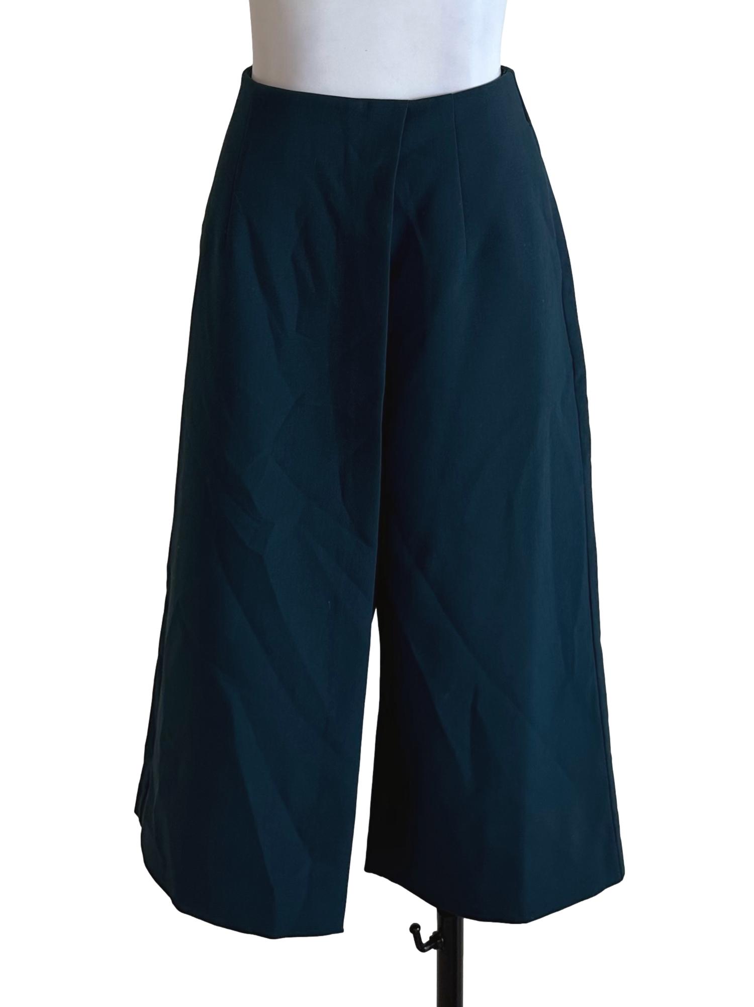 Teal Blue Casual Culottes LB