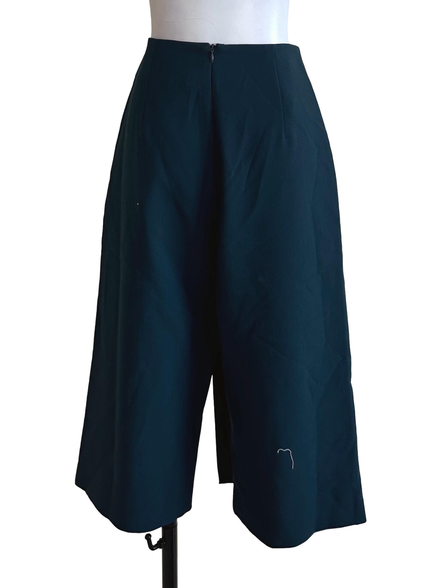 Teal Blue Casual Culottes LB