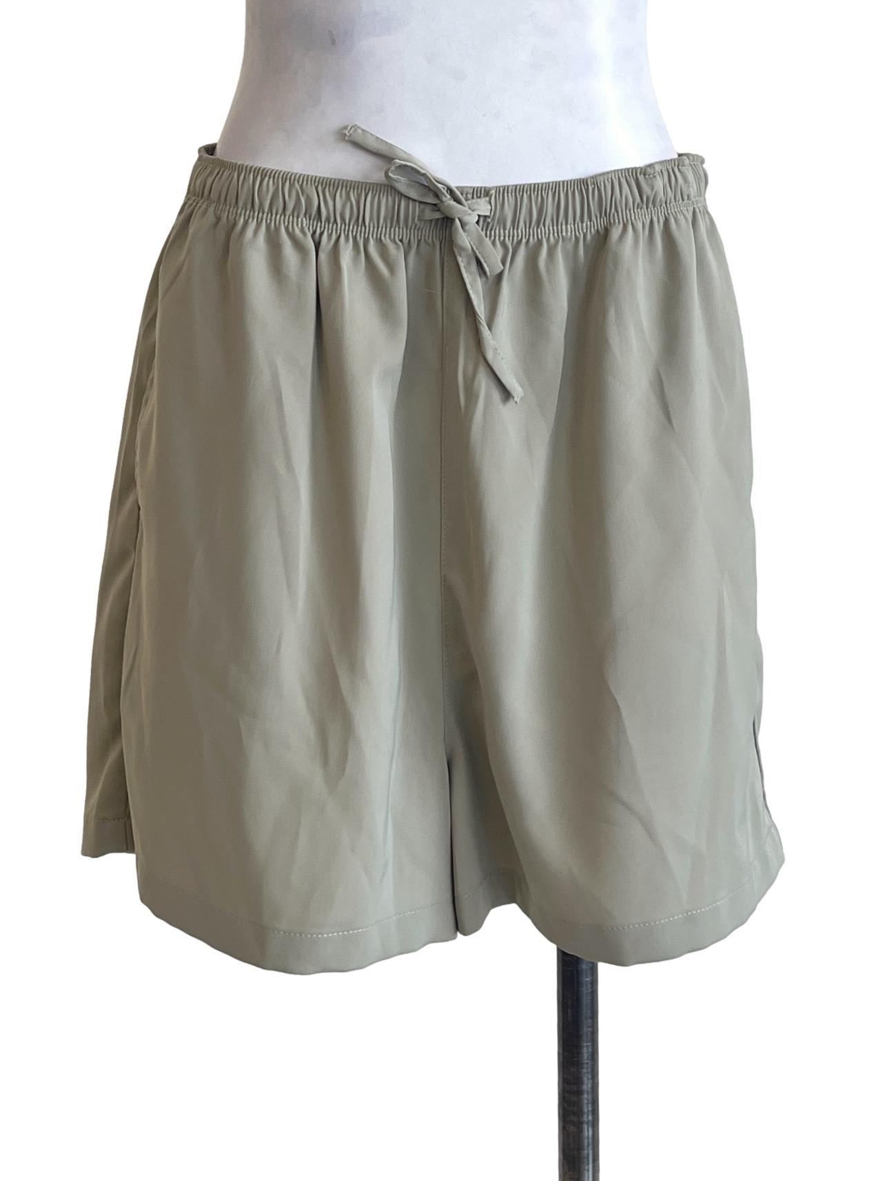 Sage Green Boyfriend Shorts