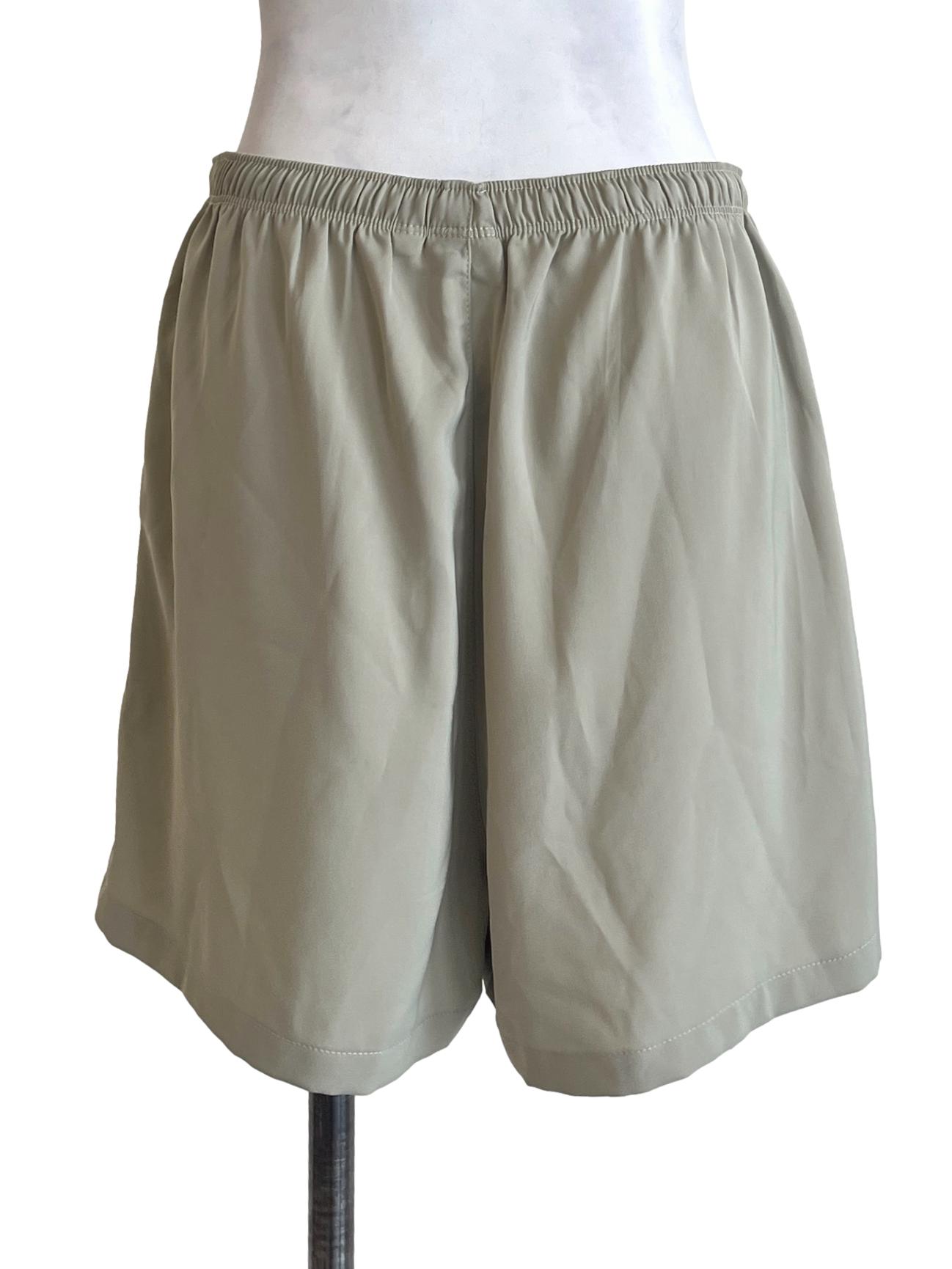 Sage Green Boyfriend Shorts