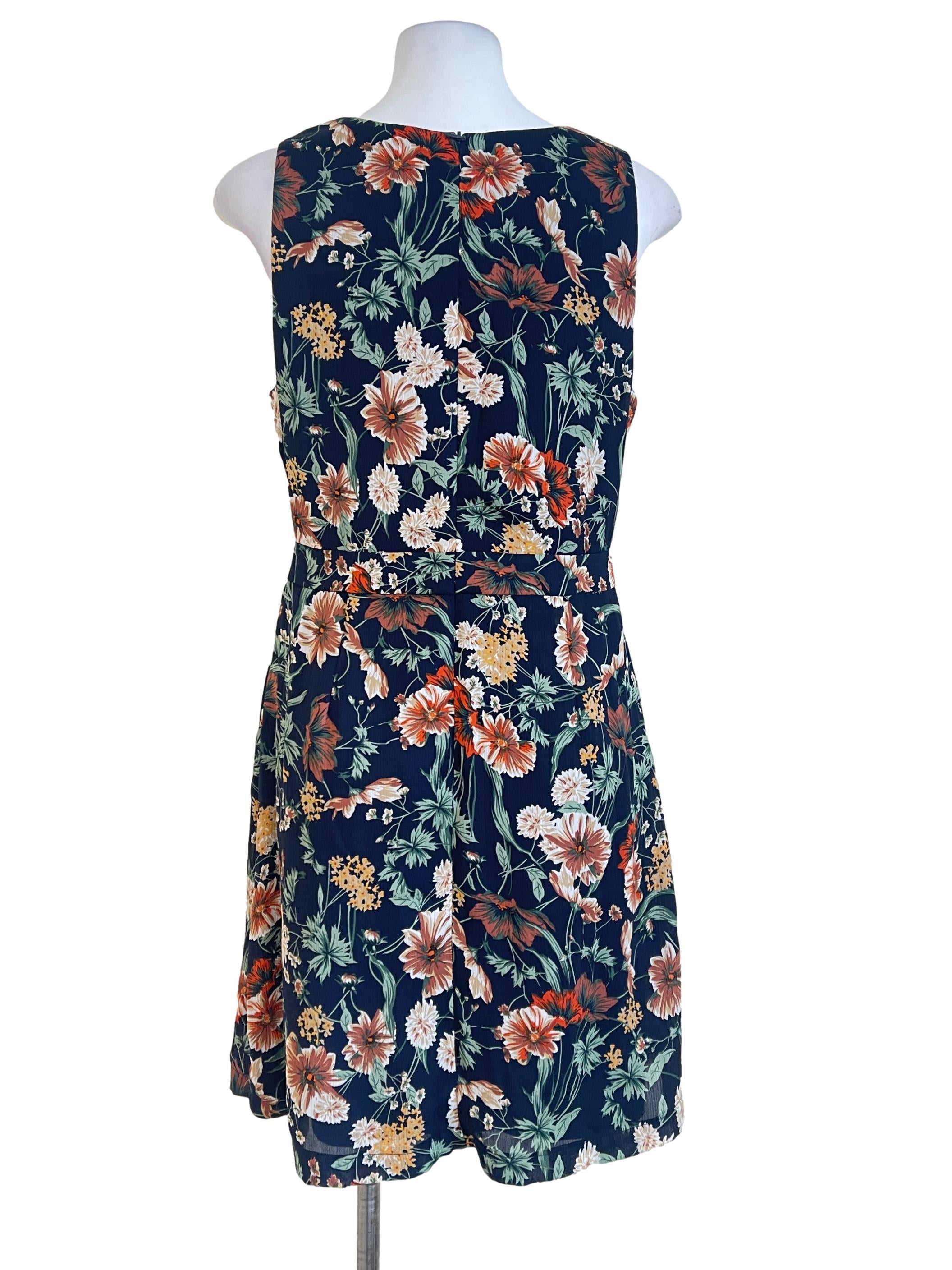 Denim Blue Flower Dress TCL