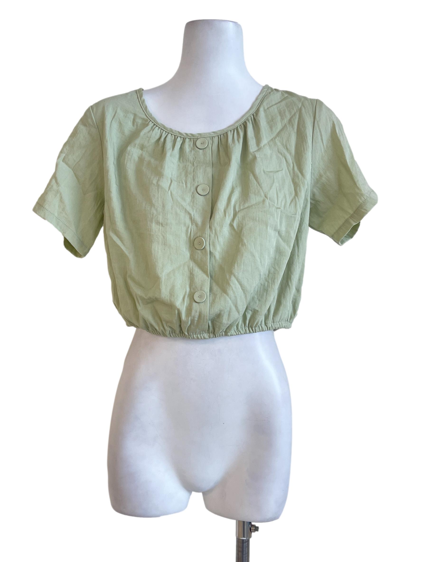 Olive Green Top TCL