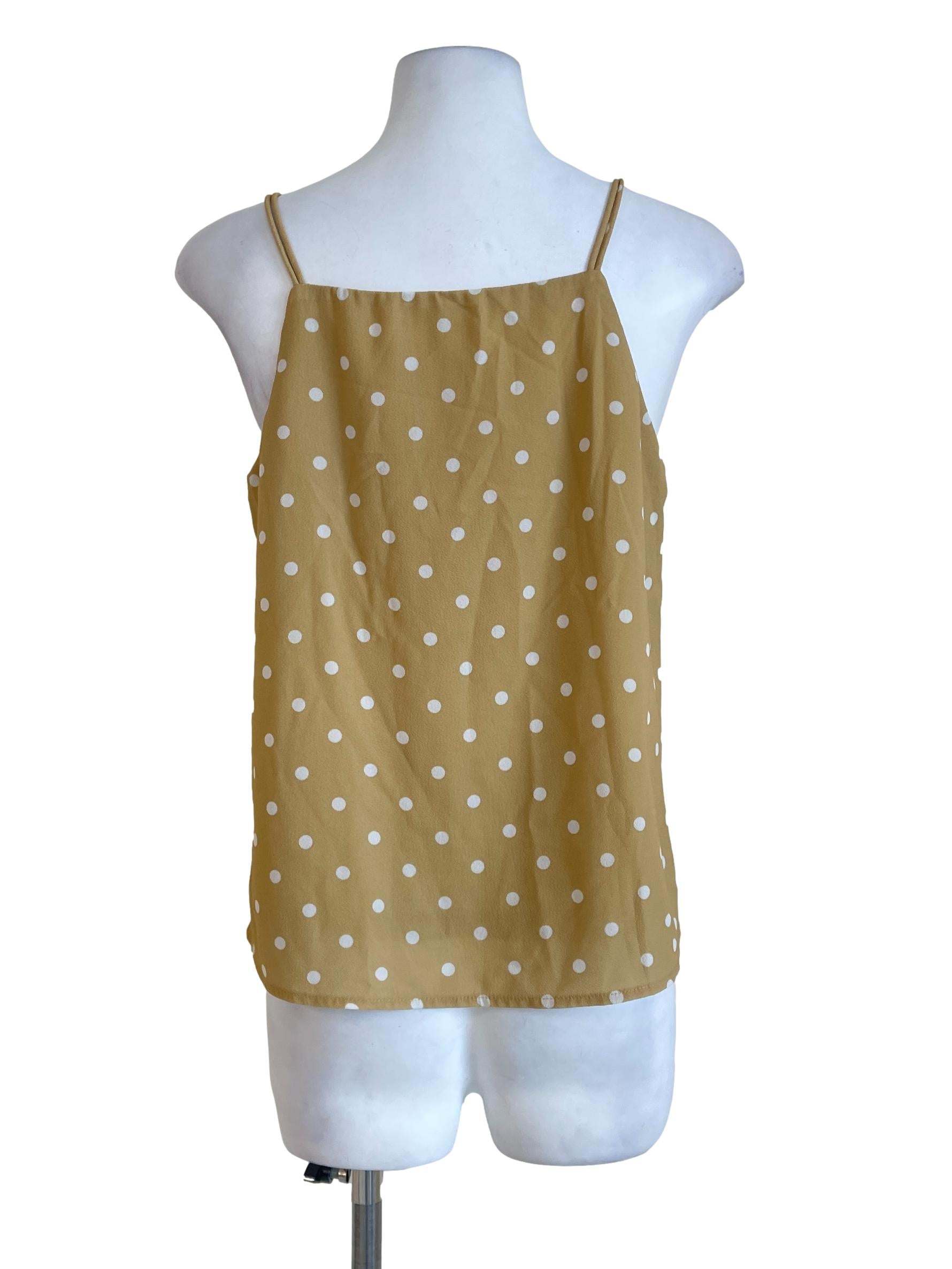 Polkadot Butter Yellow Top TCL