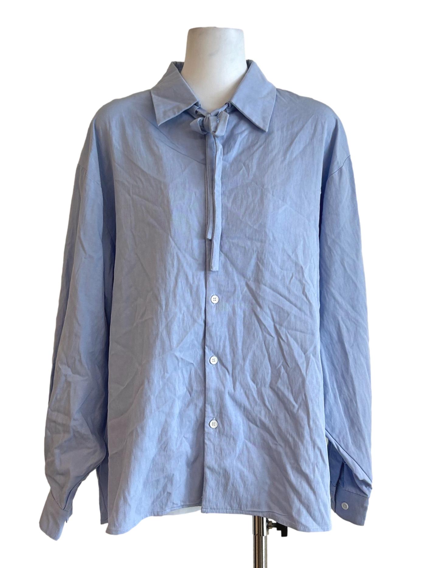 Pale Cornflower Blue Blouse