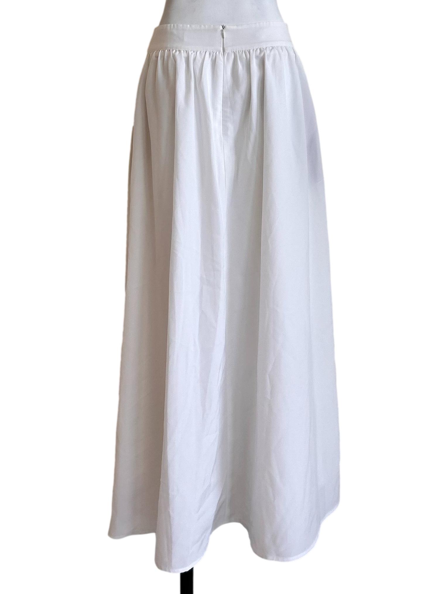 White Maxi Skirt