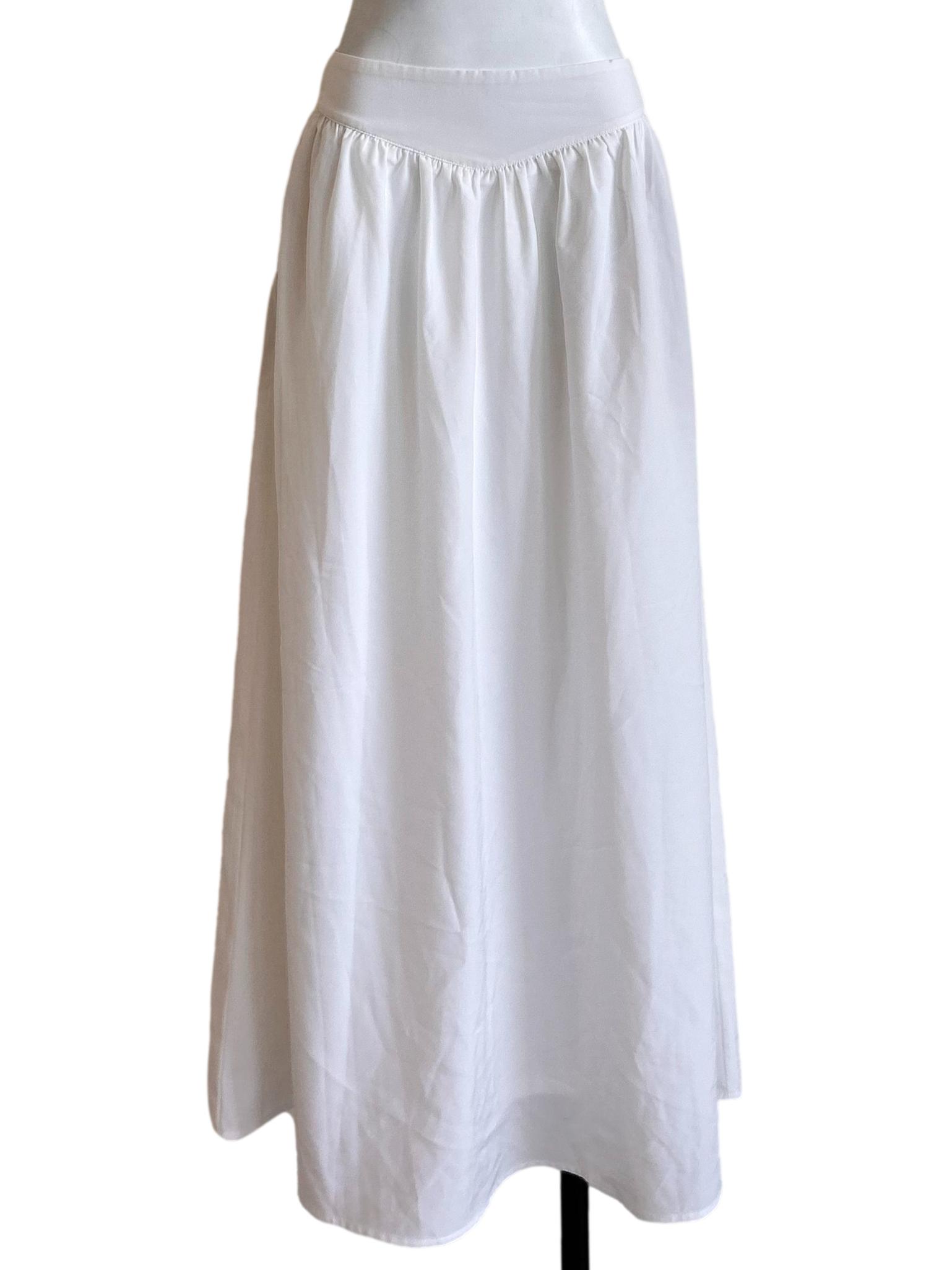 White Maxi Skirt
