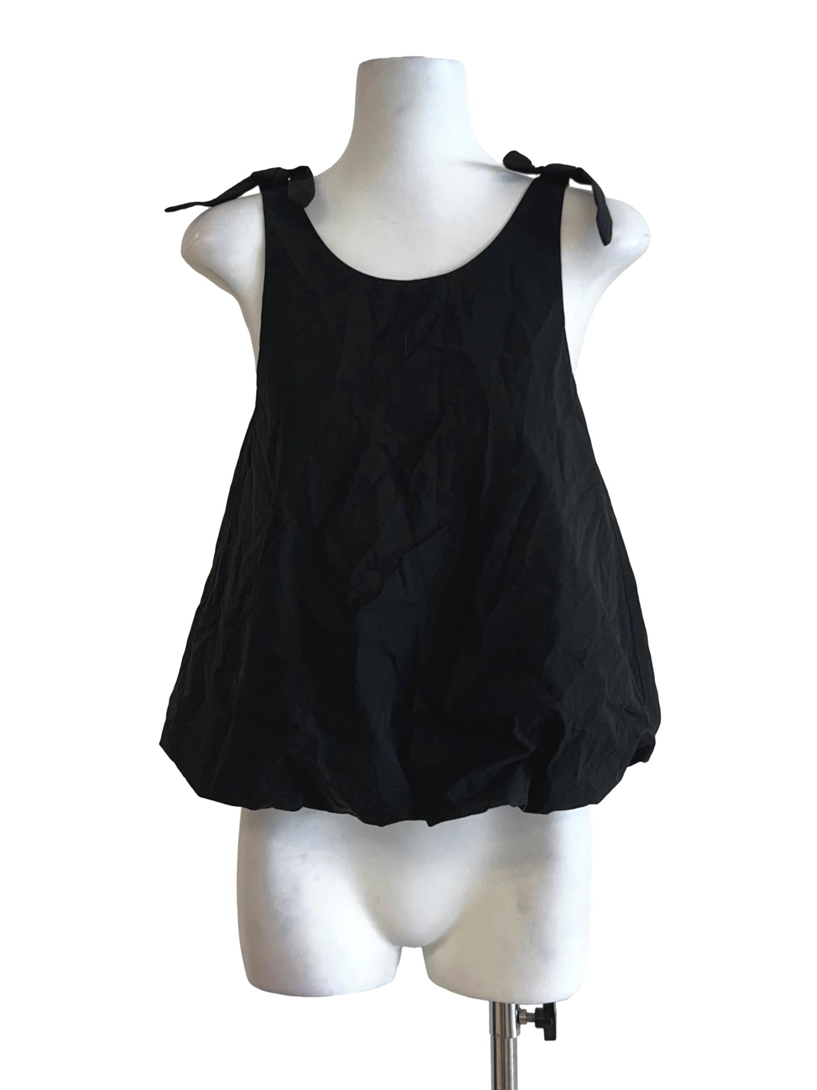Off Black Balloon Top