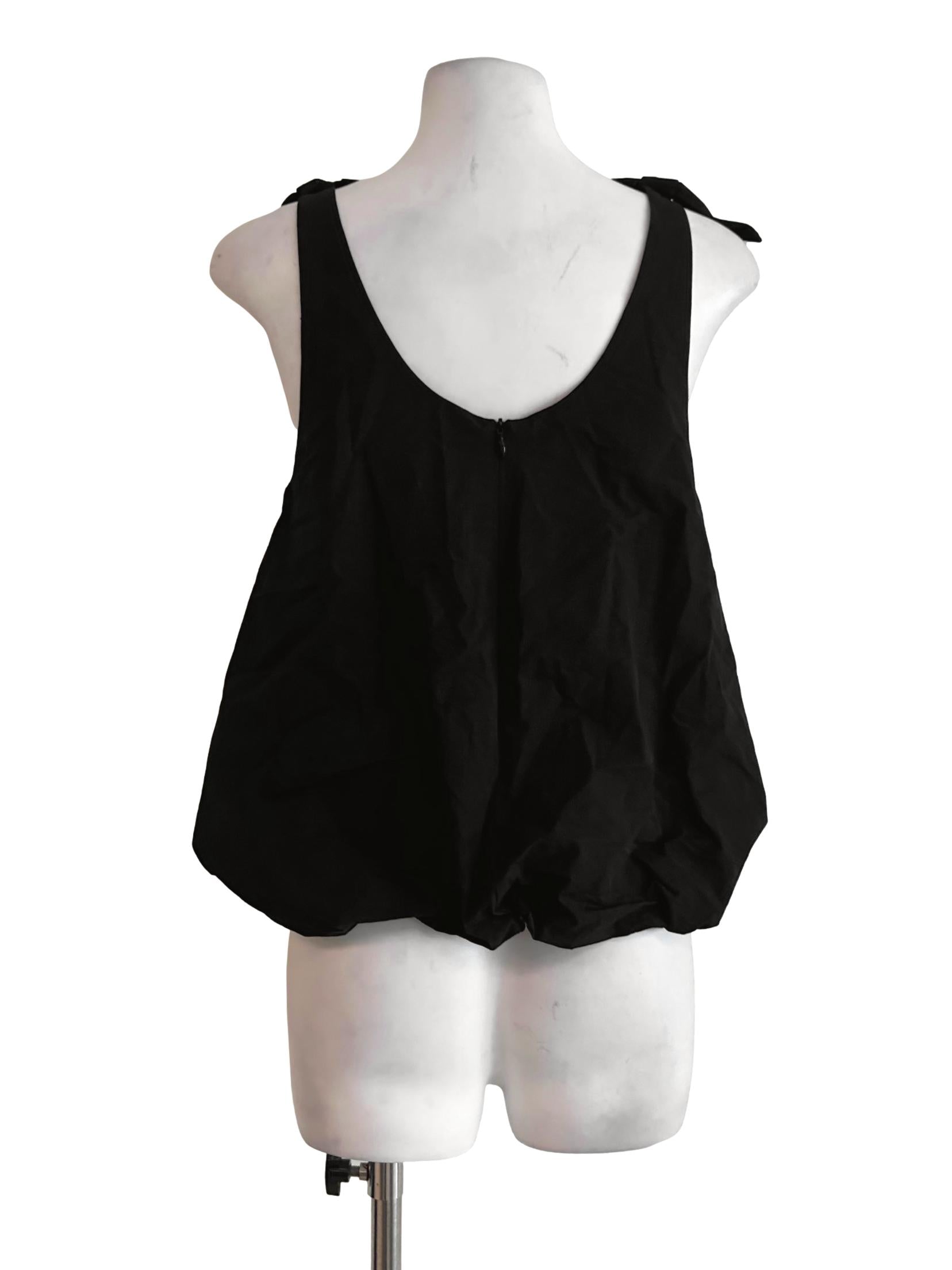 Off Black Balloon Top