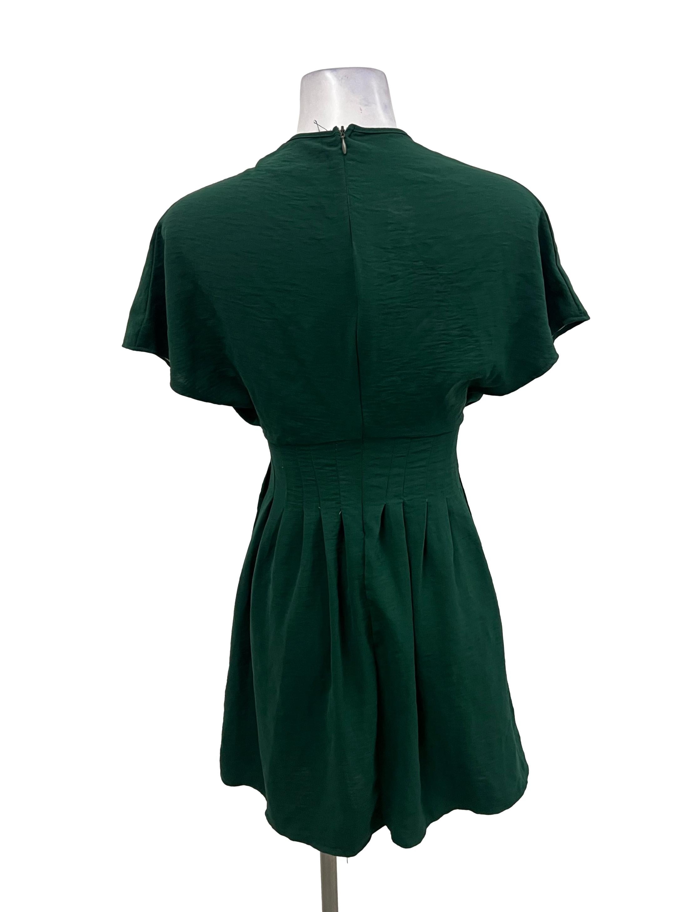 Emerald Dropwaist Dress