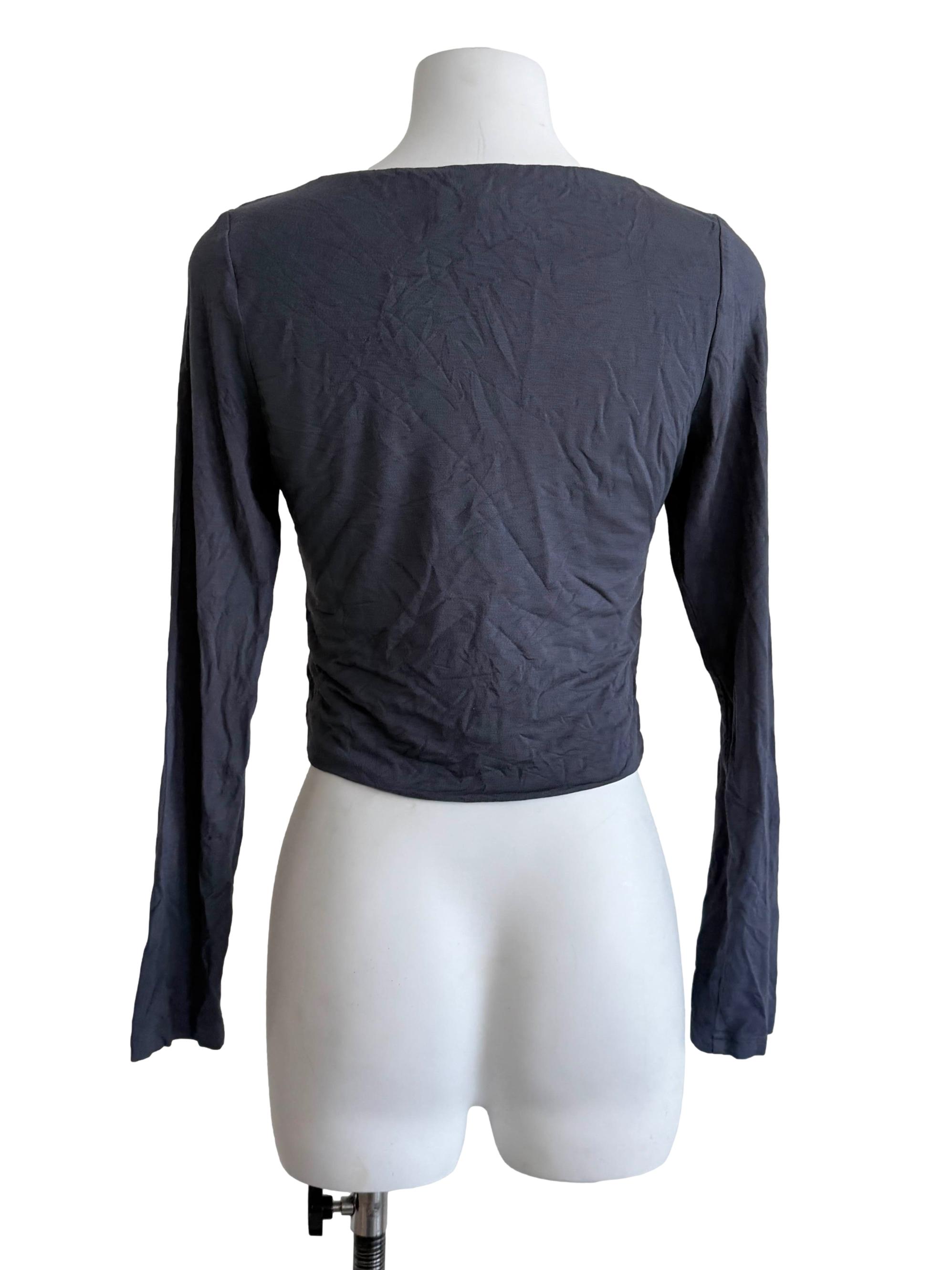 Aegean Blue Long Sleeves Top