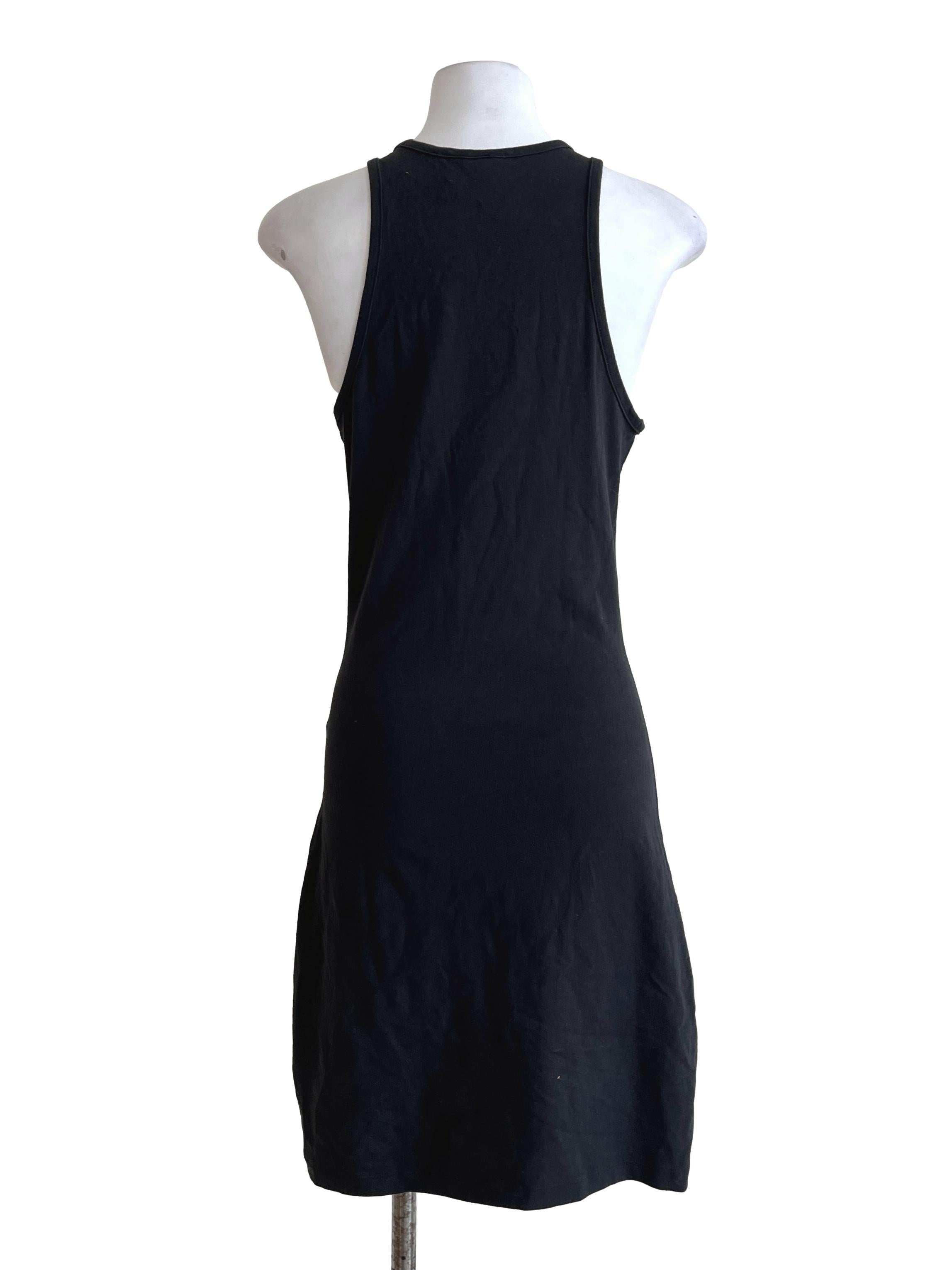 Onyx Black Halter Sleeveless Dress