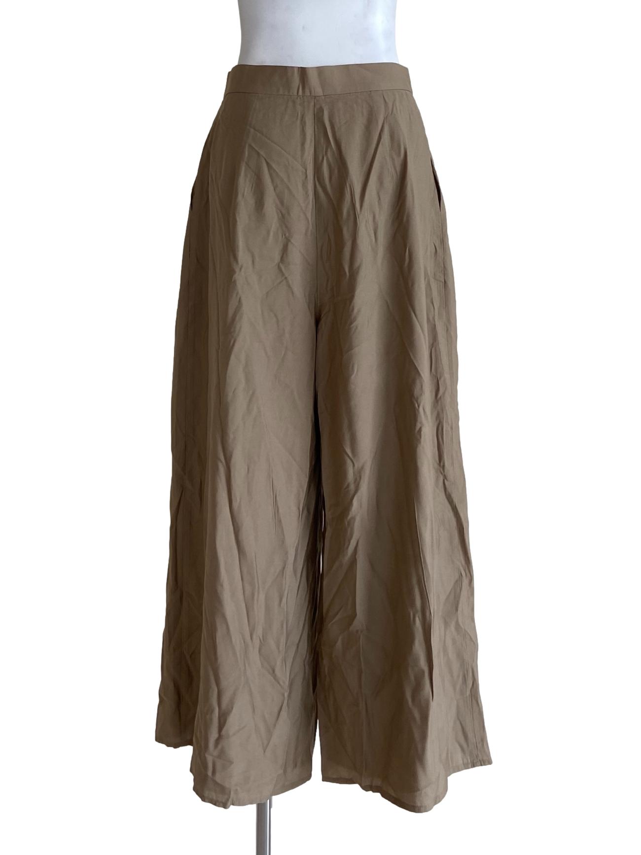 Tortilla Brown Formal Baggy Long Pants OSN