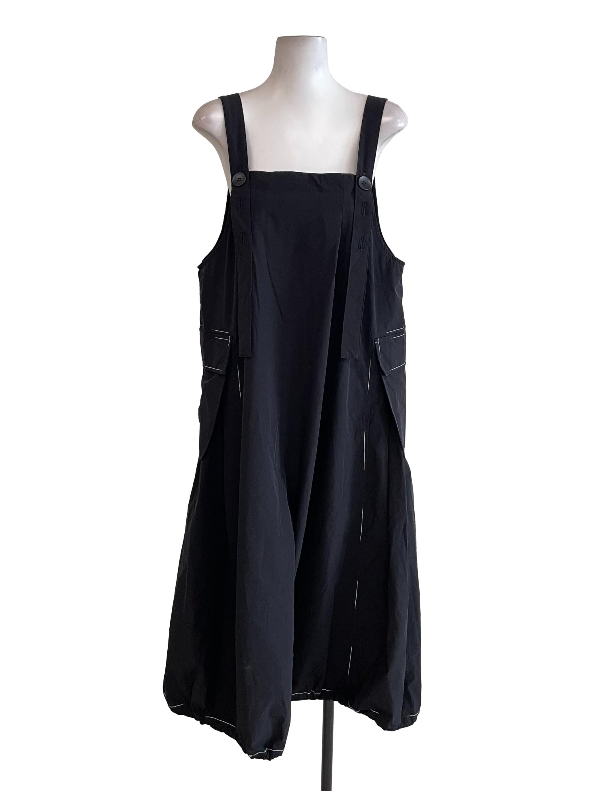 Black Bubble Jumper Dress