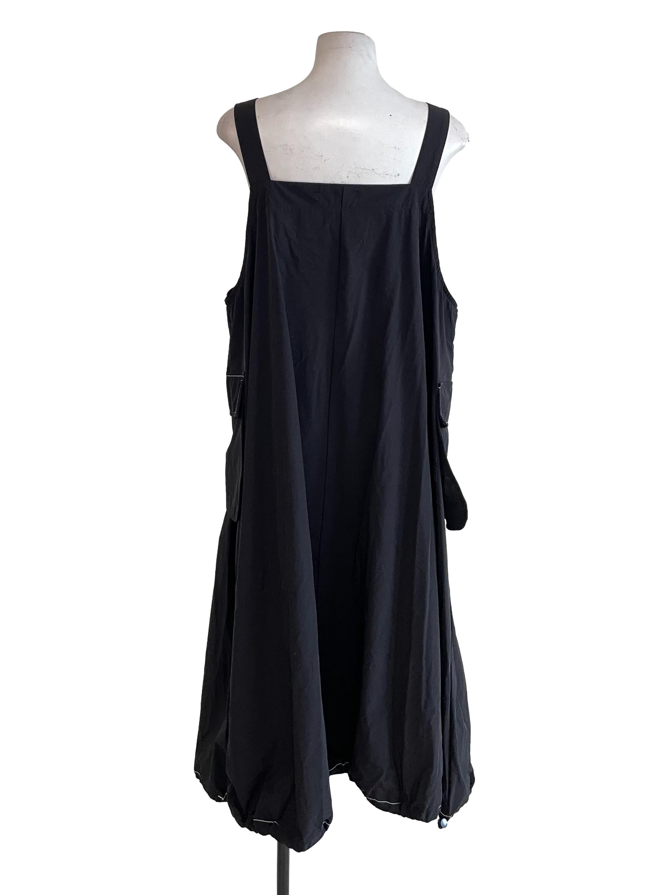 Black Bubble Jumper Dress