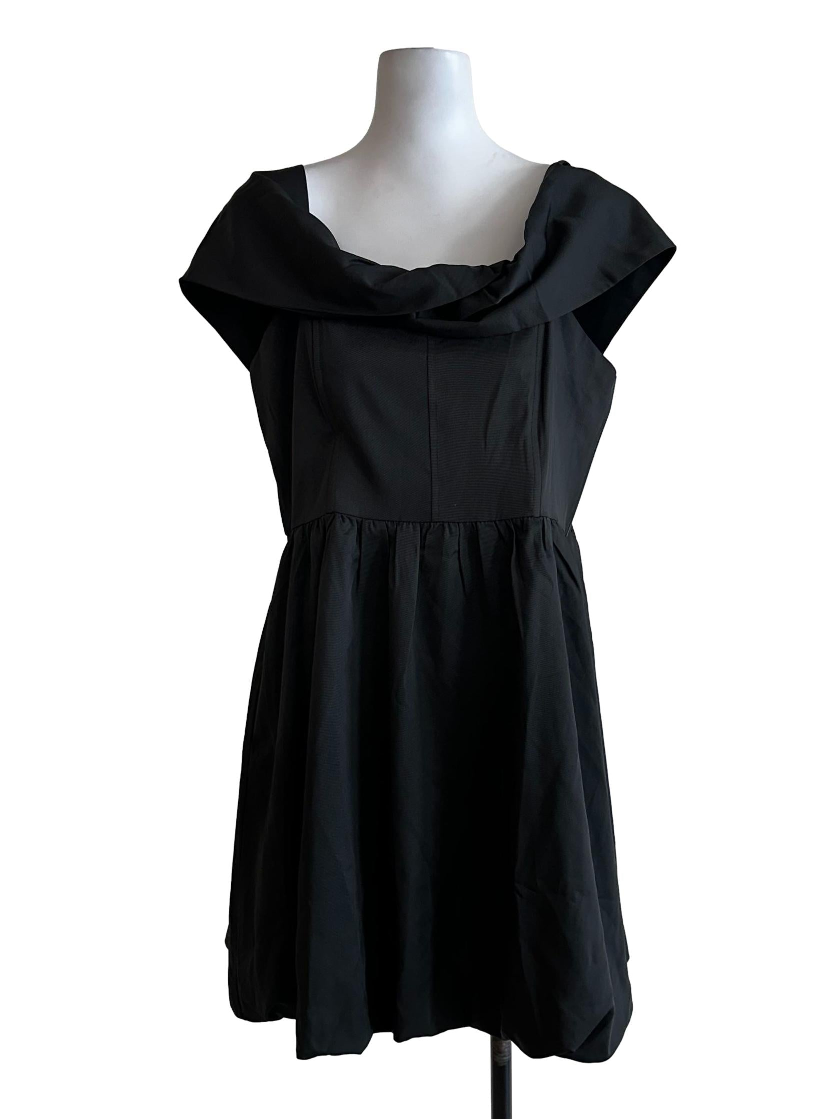 Black Sleeveless Mini Dress