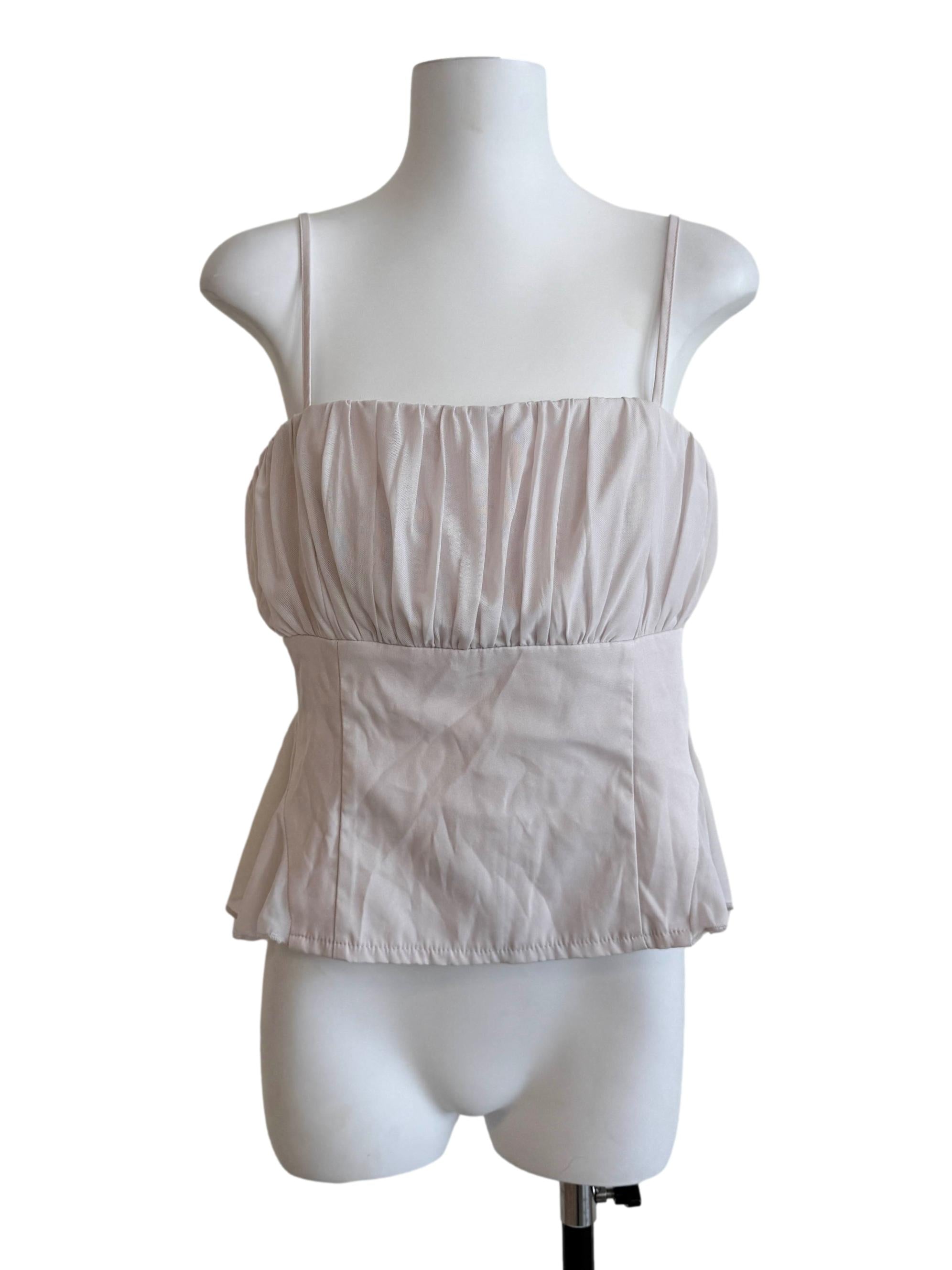 Lemonade Pink Spaghetti Strap Top