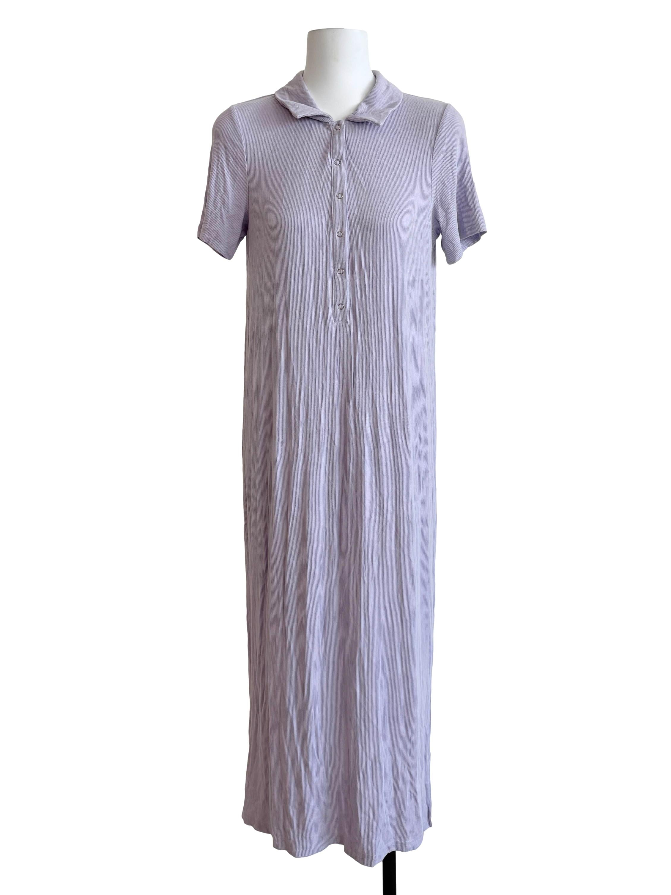 Periwinkle Purple Shirt Dress