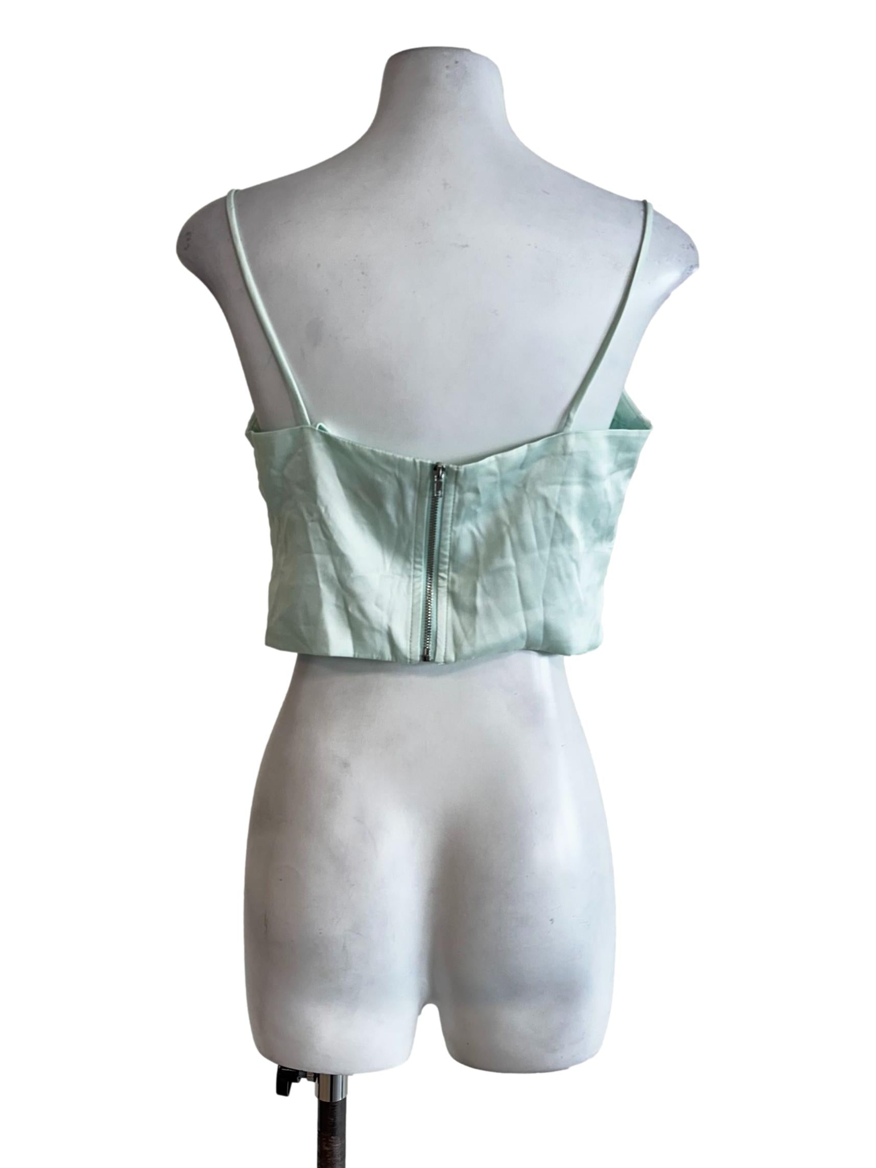 Mint Green Spaghetti Straps Top