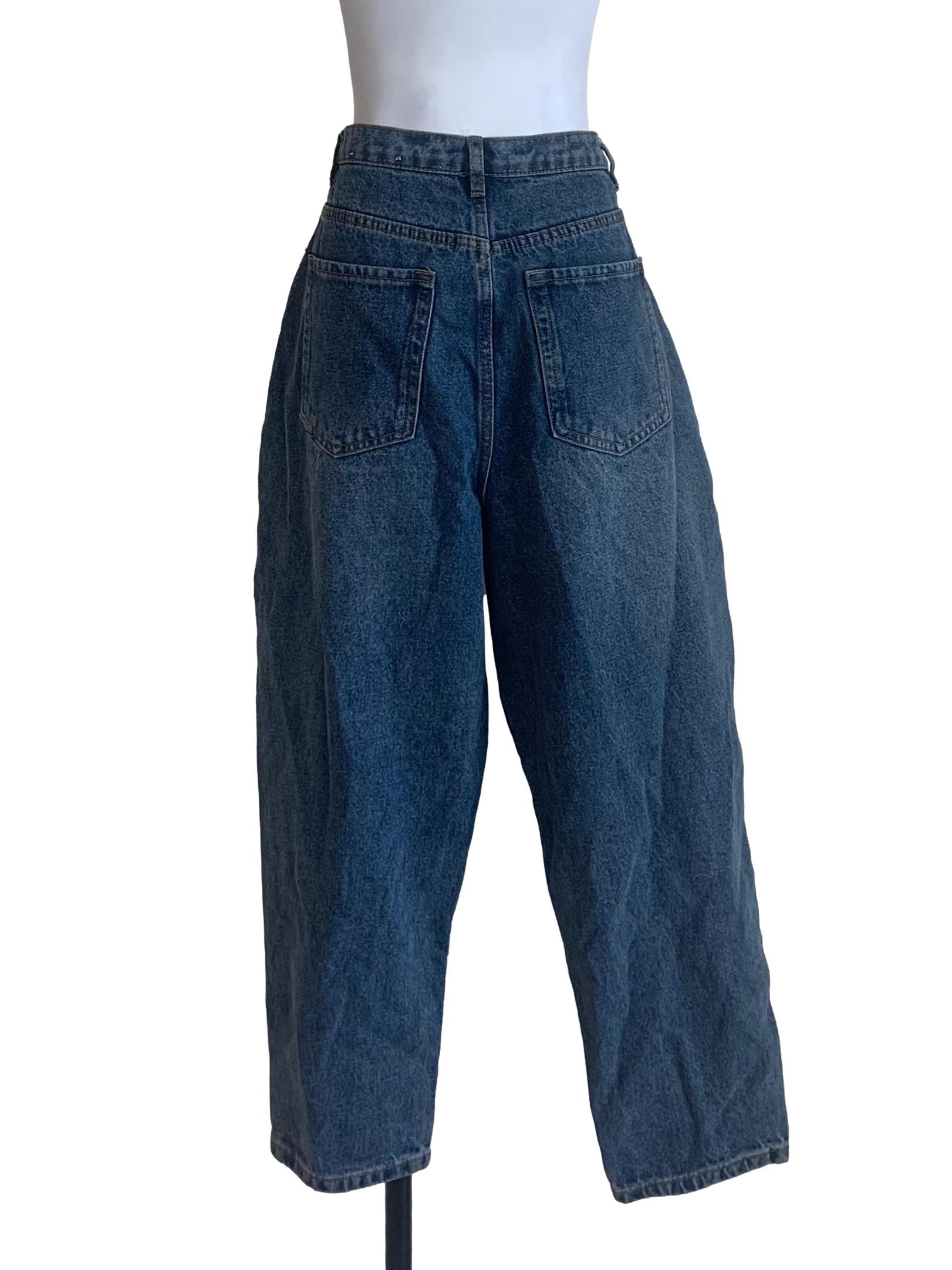 Denim Blue Boyfriend Fit Jeans