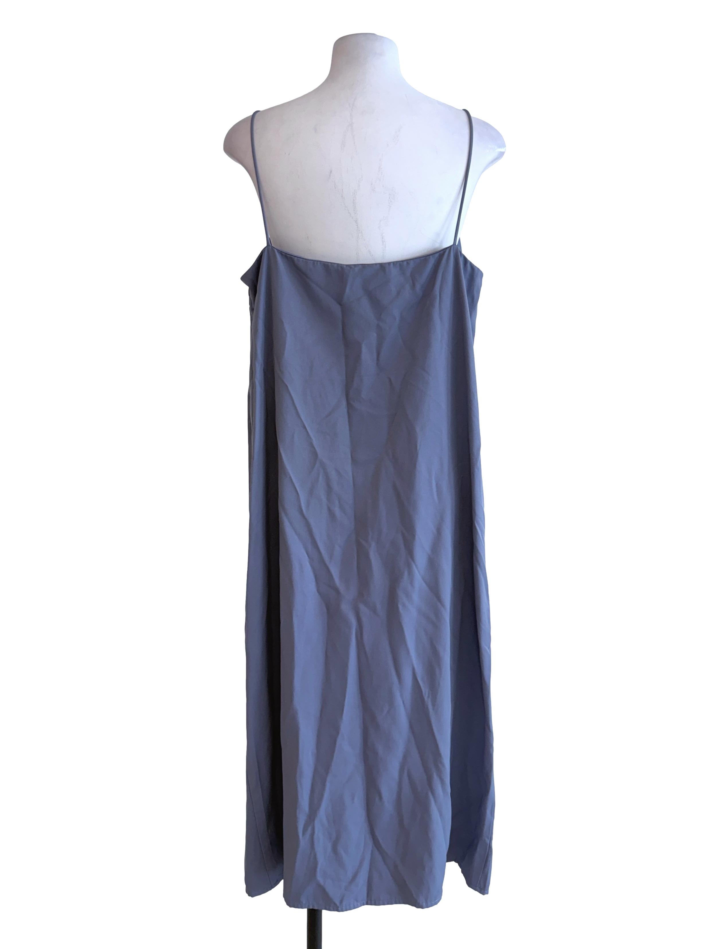 Grey Sleeveless Midi Dress LB