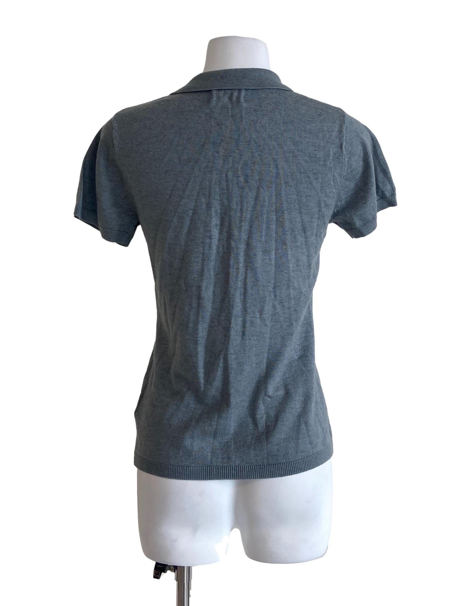 Coin Grey Stretchable T-Shirt OSN