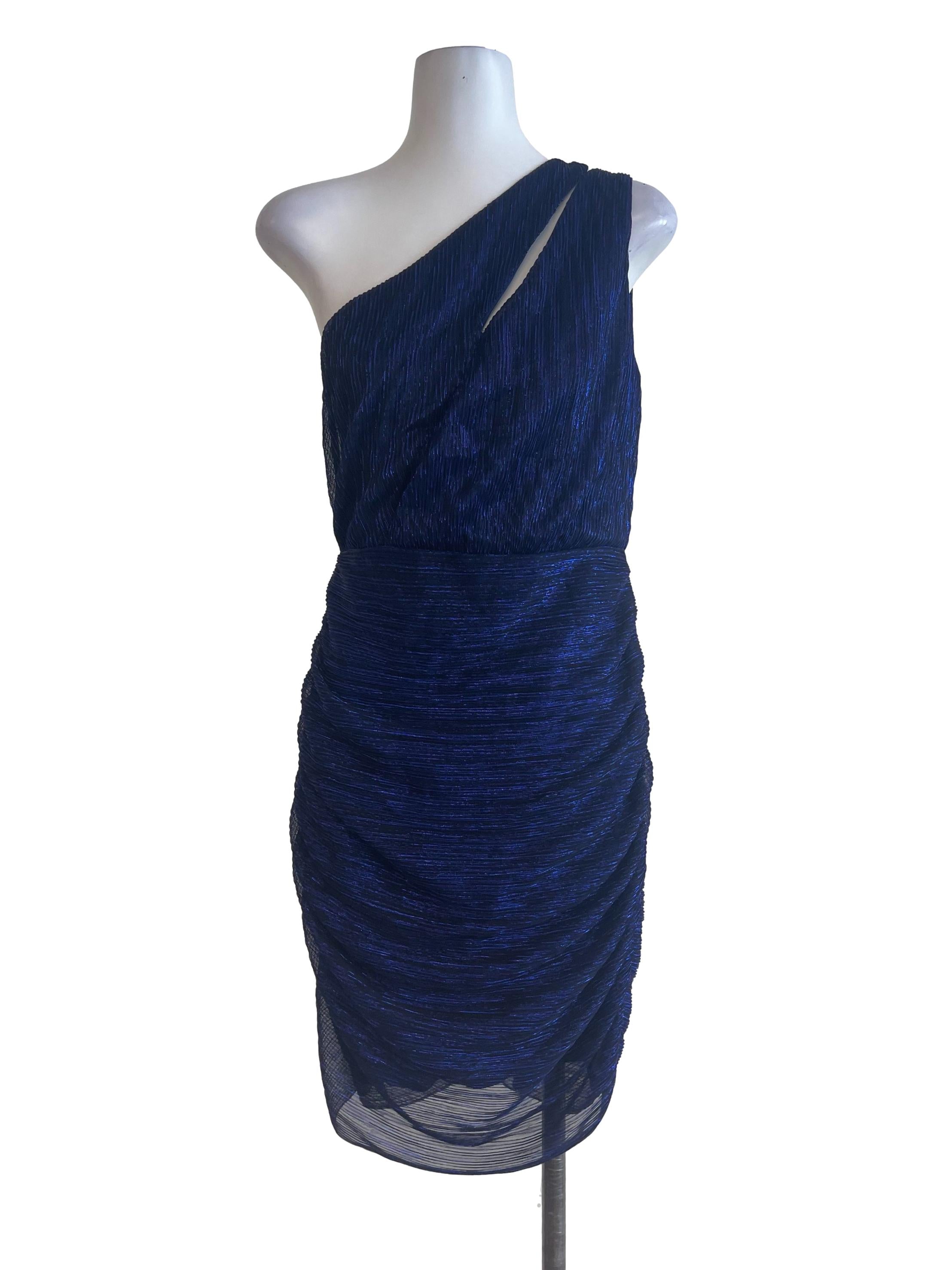 Blue Shimmer Dress