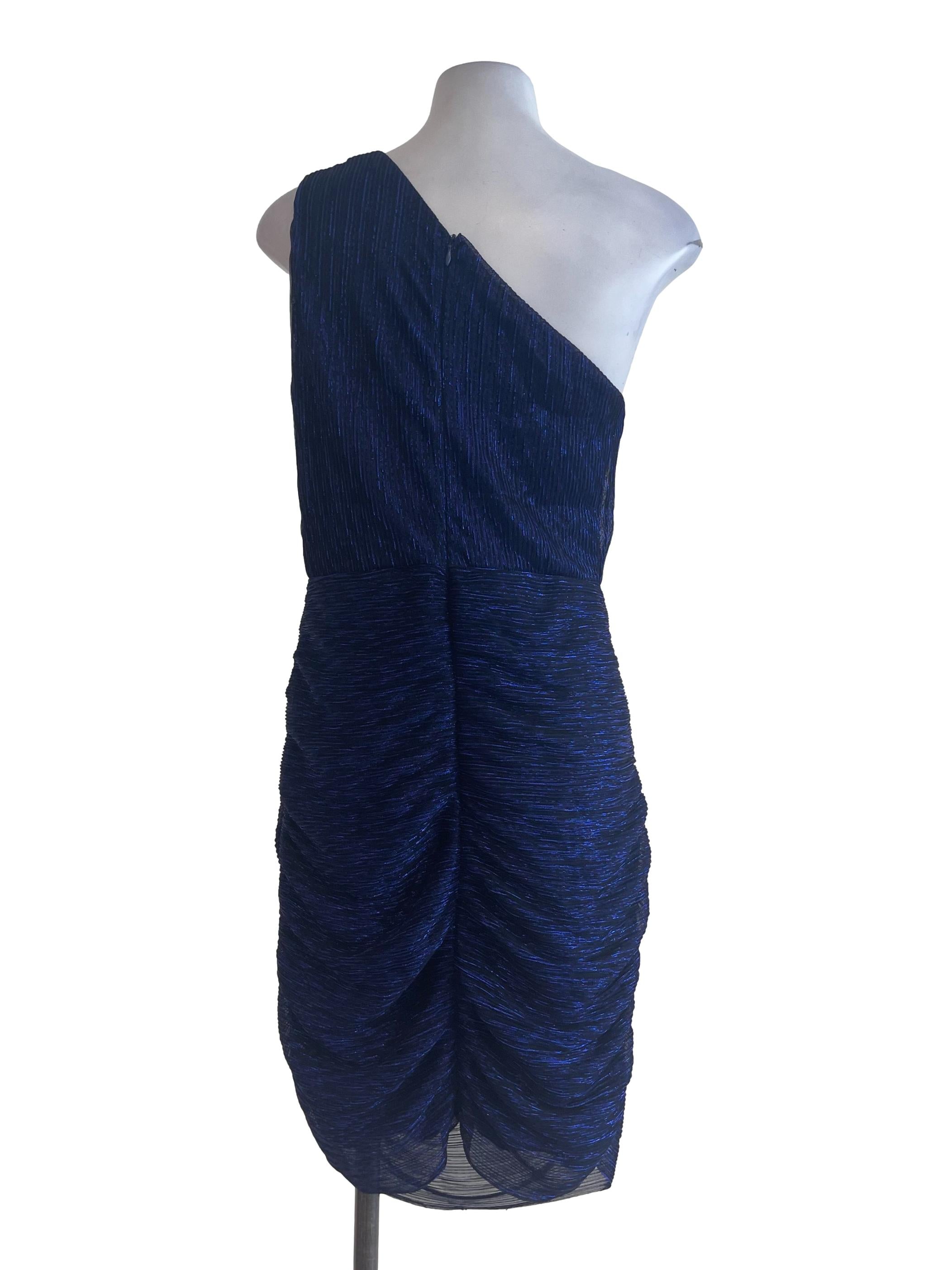 Blue Shimmer Dress