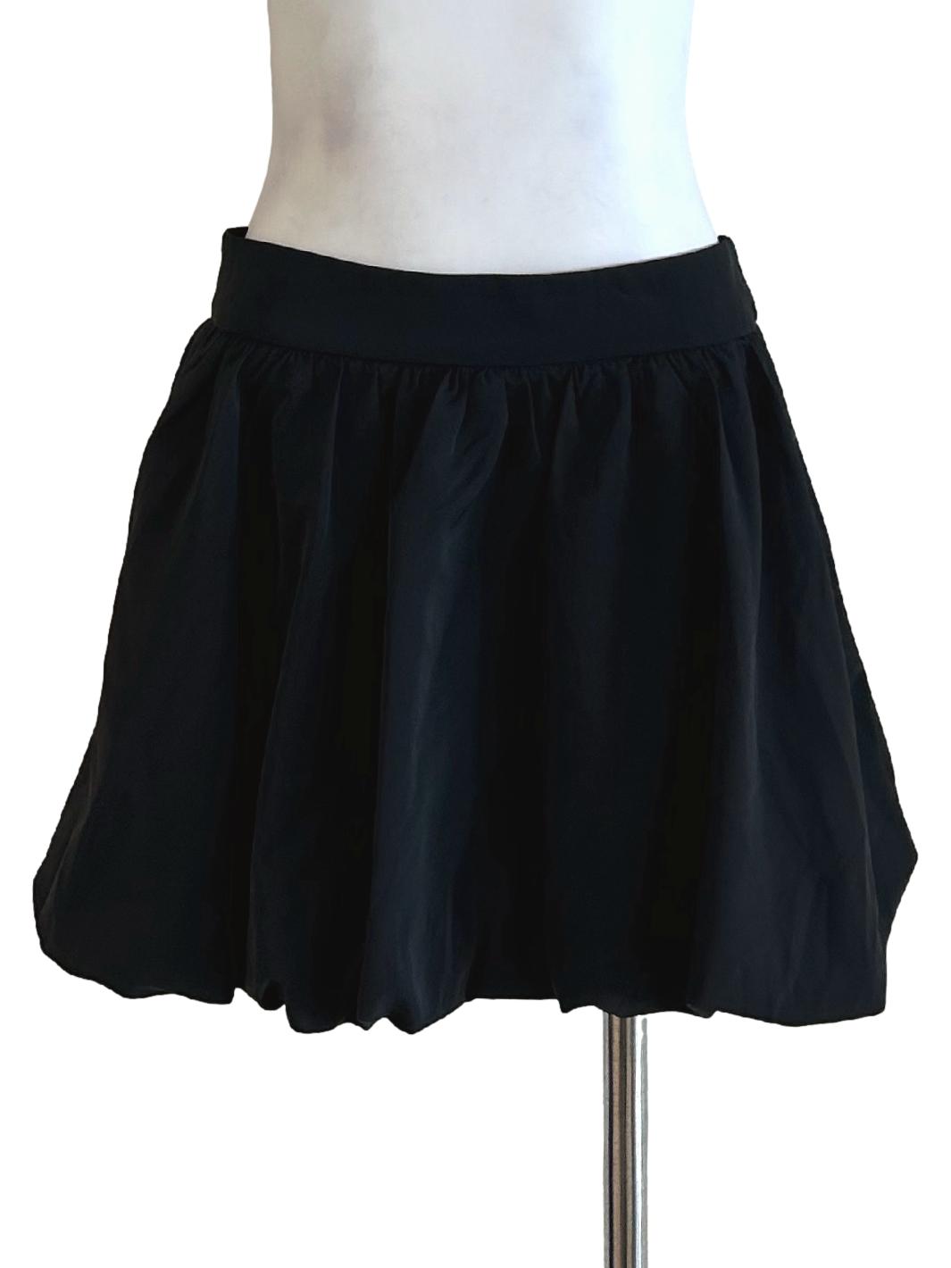 Soft Black Balloon Skirts