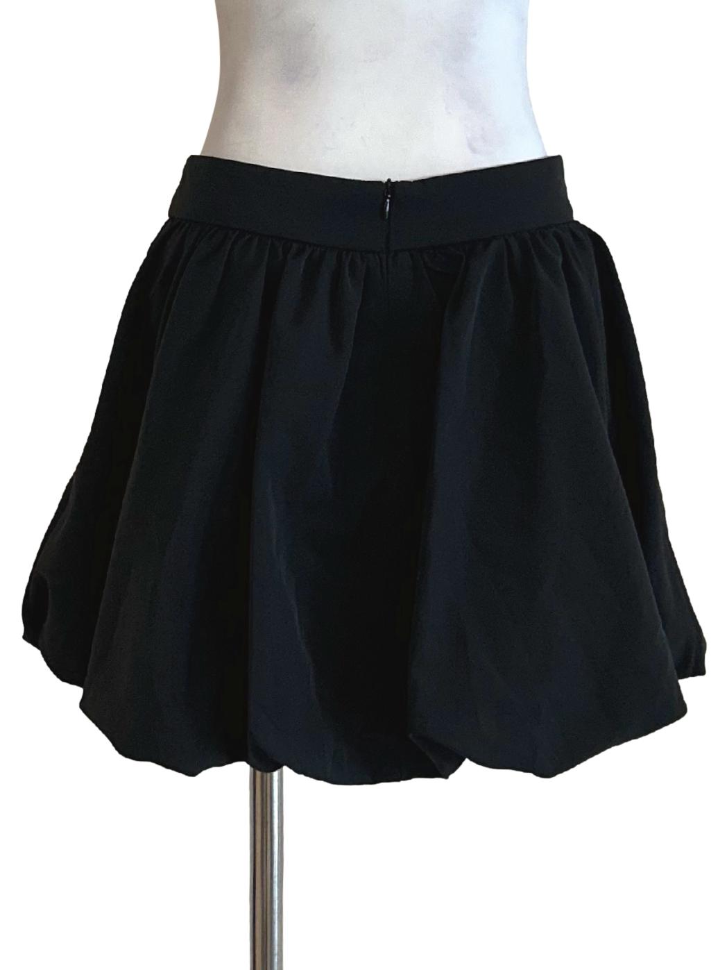 Soft Black Balloon Skirts