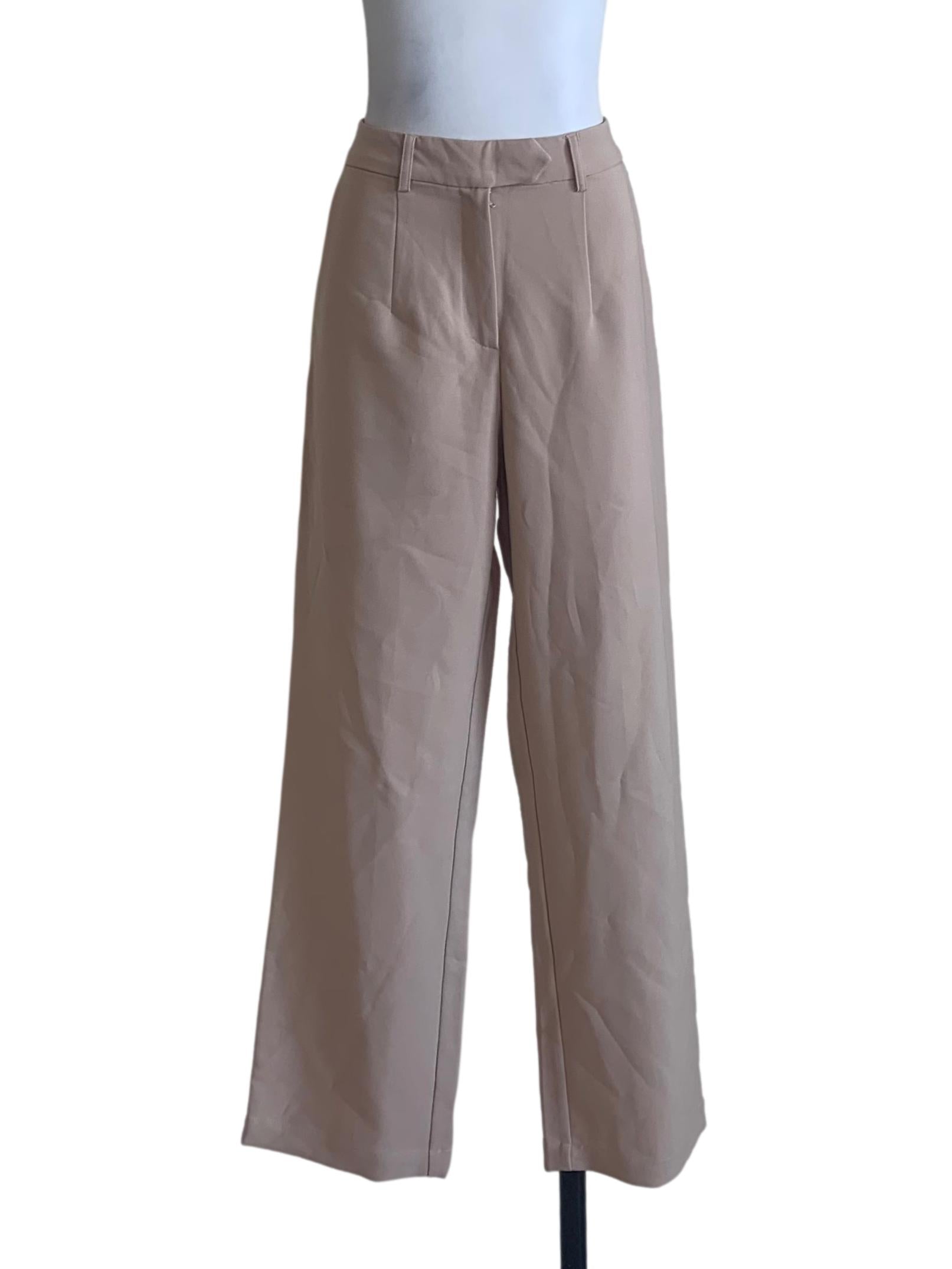 Latte Beige Formal Pants
