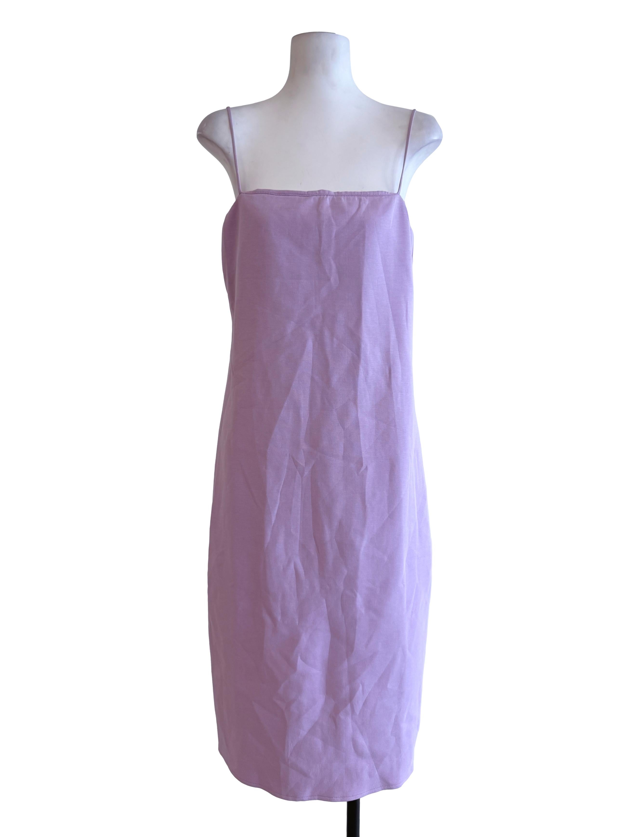 Taffy Pink Strap Midi Dress LB