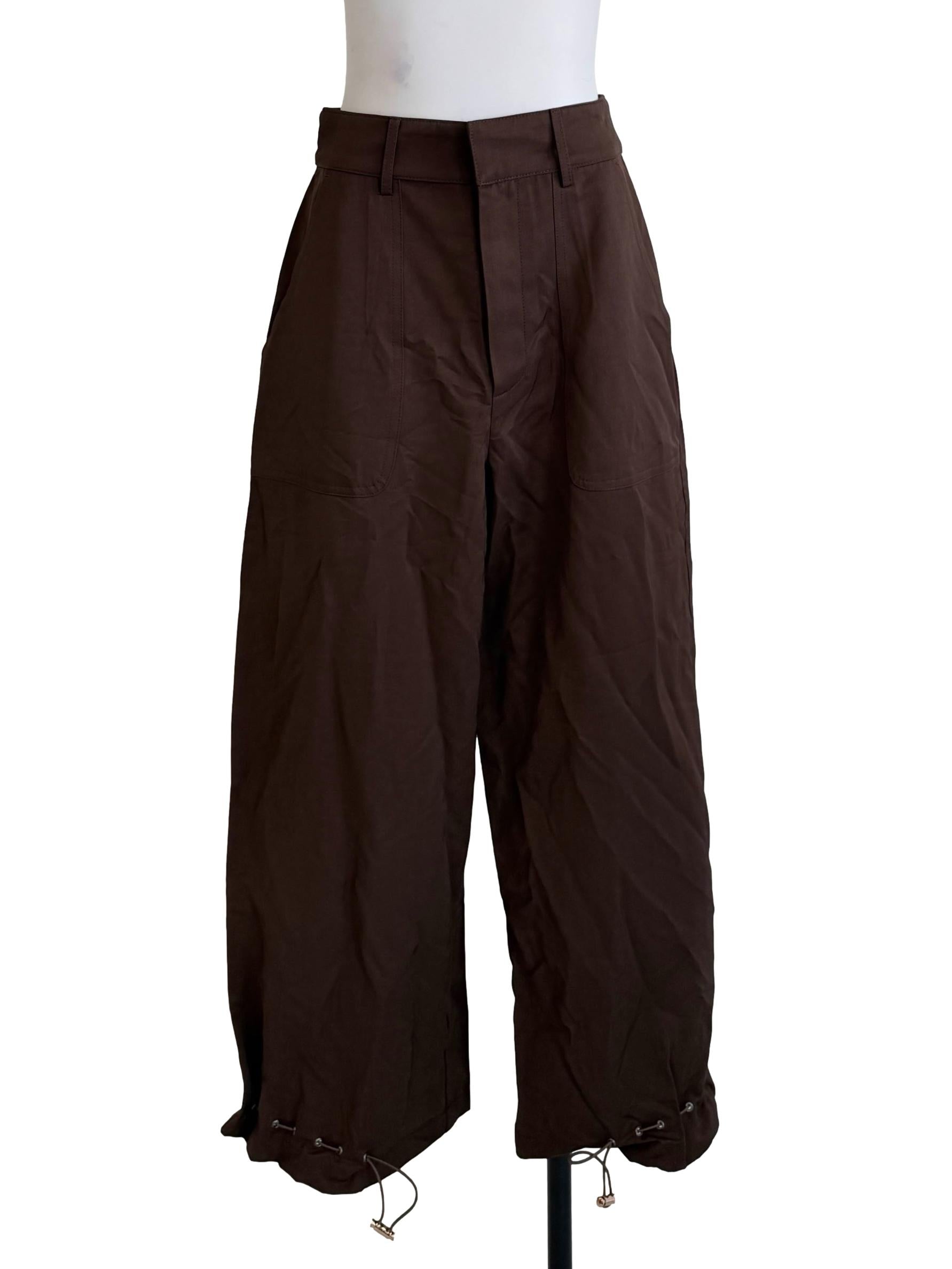 Penny Brown Wide Leg Pants