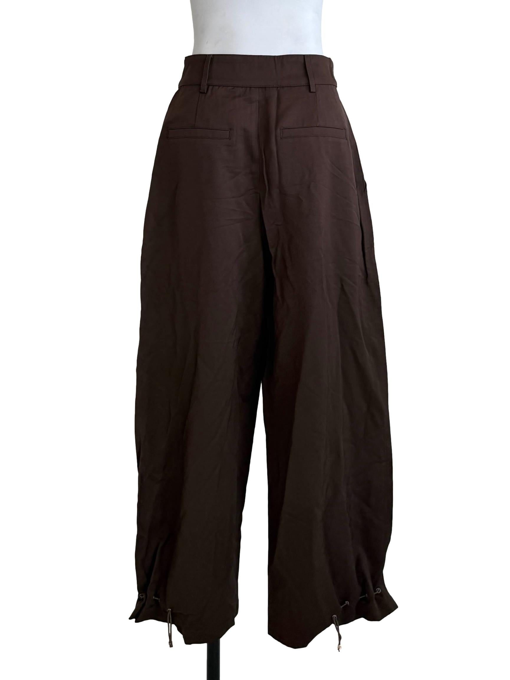 Penny Brown Wide Leg Pants