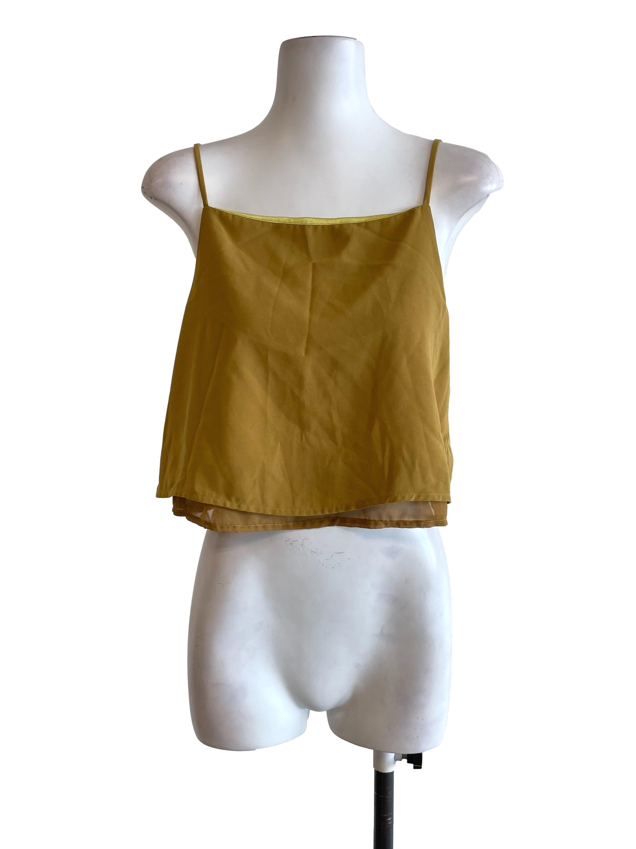 Biscotti Tent Cami Crop Top