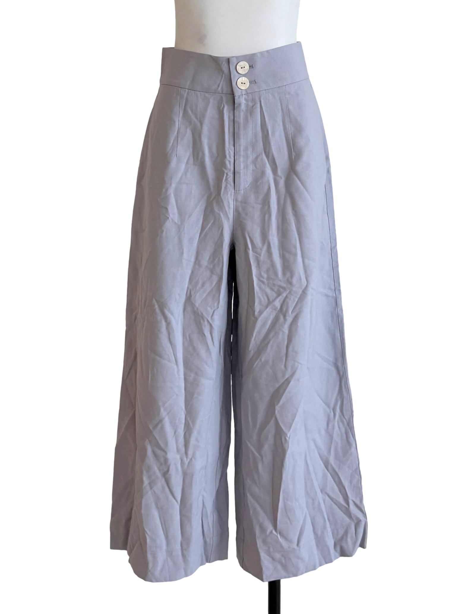 Periwinkle Purple Wide Leg Pants