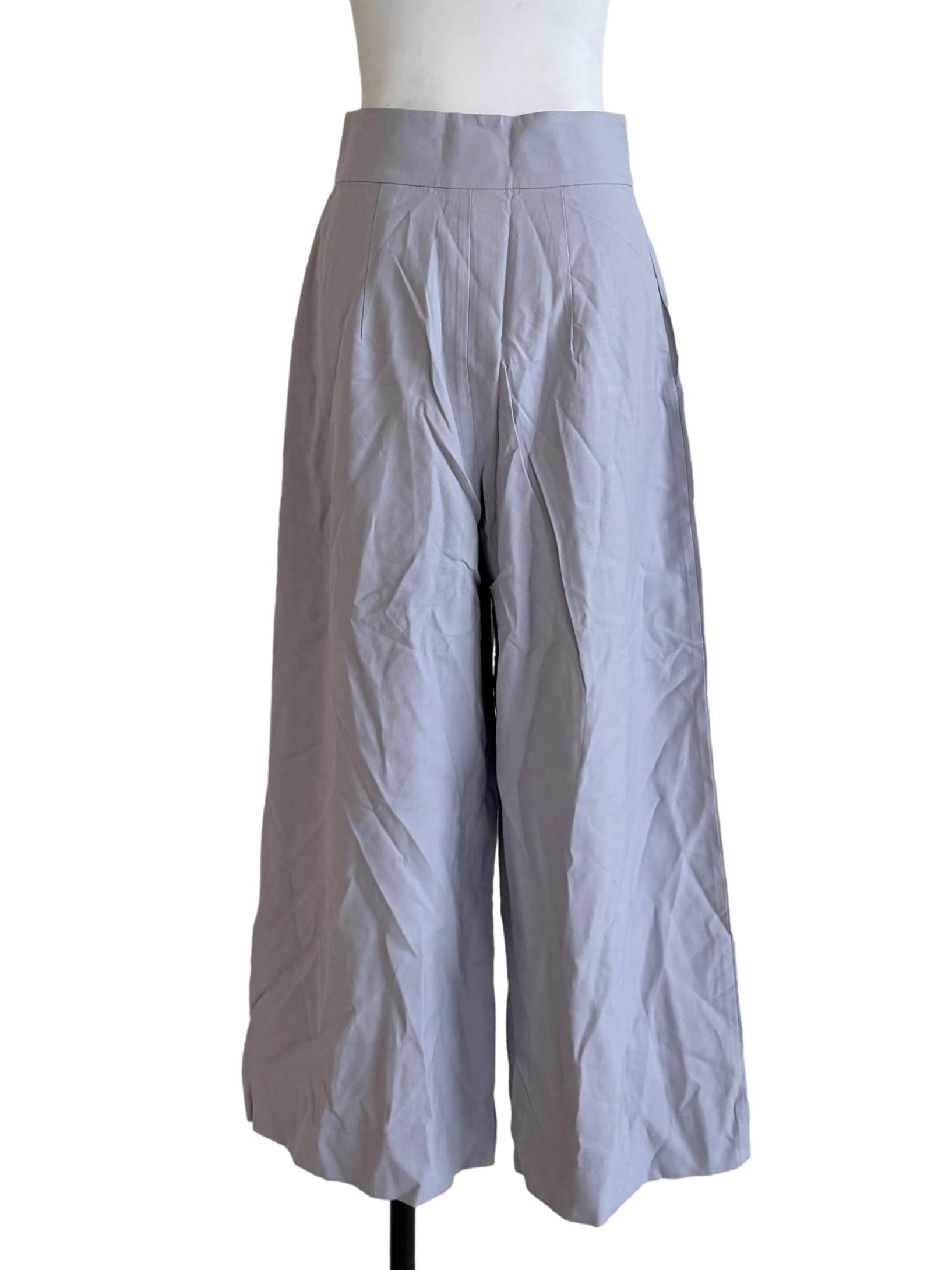 Periwinkle Purple Wide Leg Pants