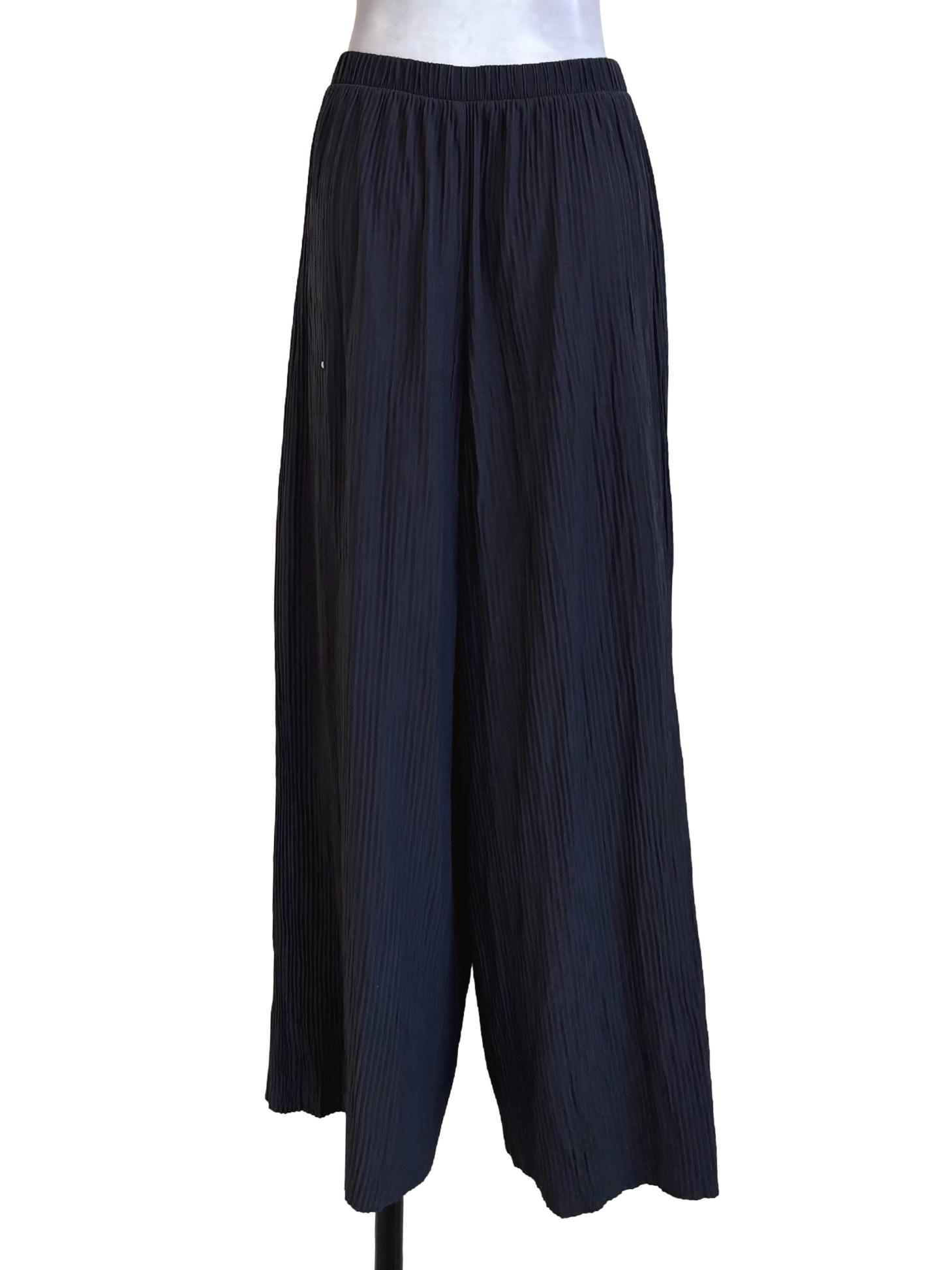 Porpoise Grey Pleated Palazzo